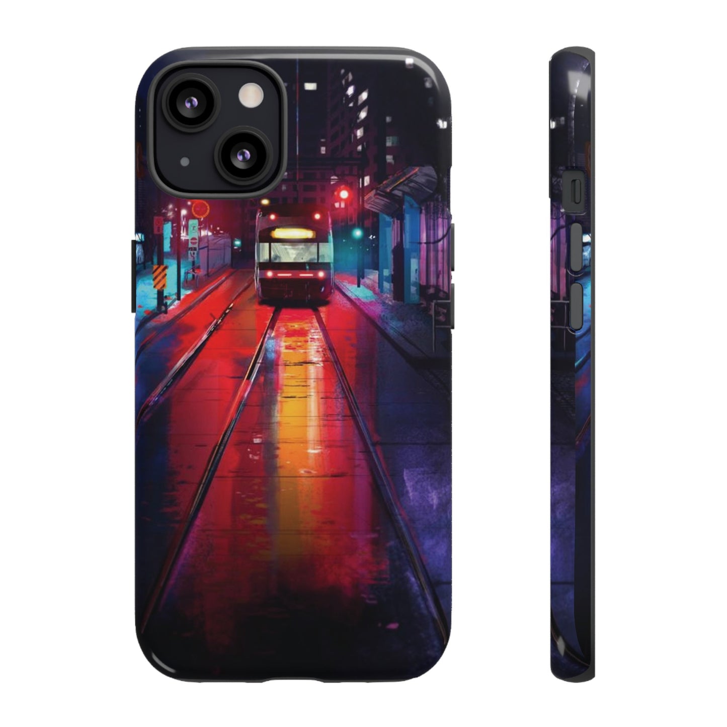 Night Train Wallpaper Phone Case | iPhone 15 Plus/ Pro, 14, 13, 12| Google Pixel 7, Pro, 5| Samsung Galaxy S23 All Major Phone Models