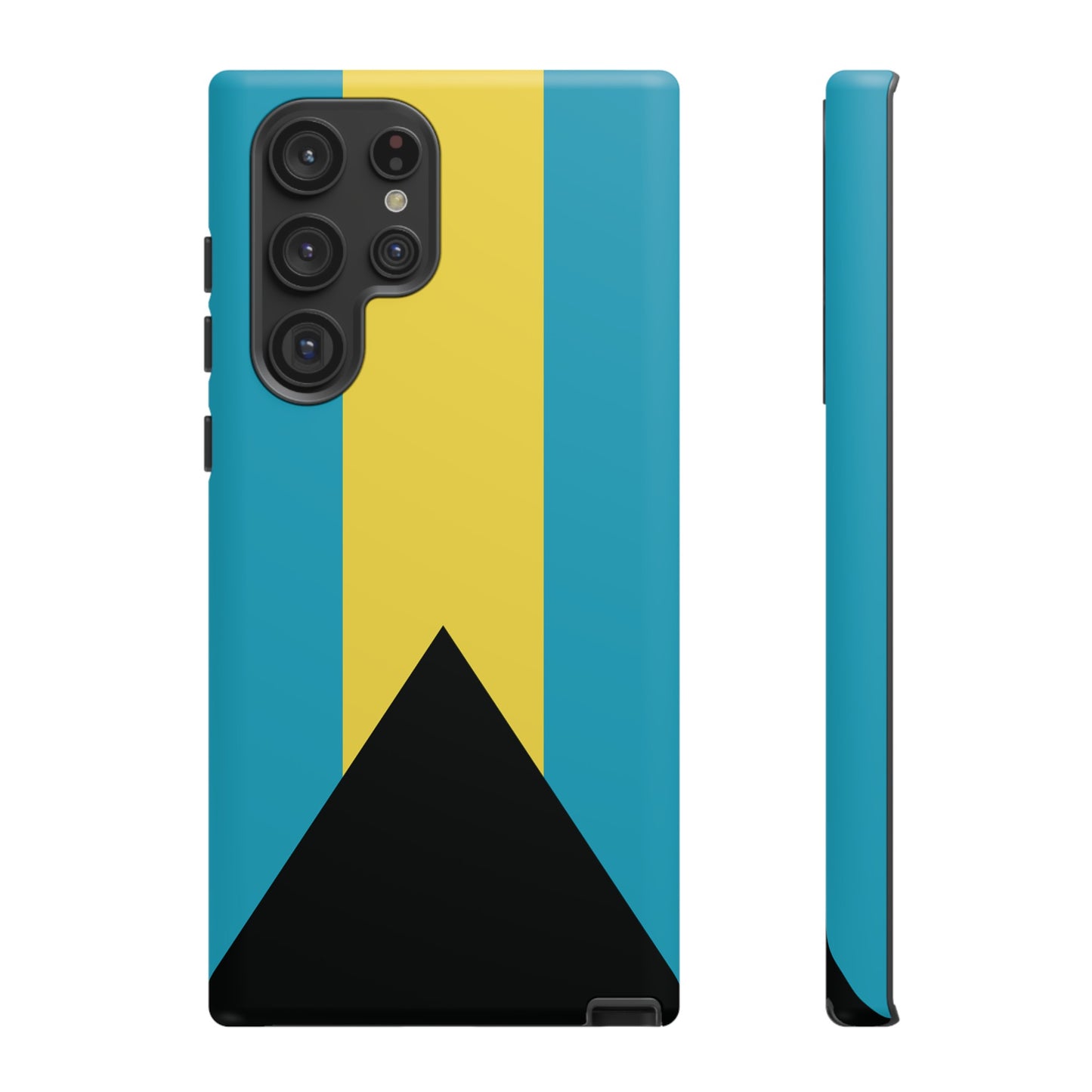 The Bahamas Flag Phone Case | iPhone 15 Plus/ Pro, 14, 13, 12| Google Pixel 7, Pro, 5| Samsung Galaxy S23 All Major Phone Models