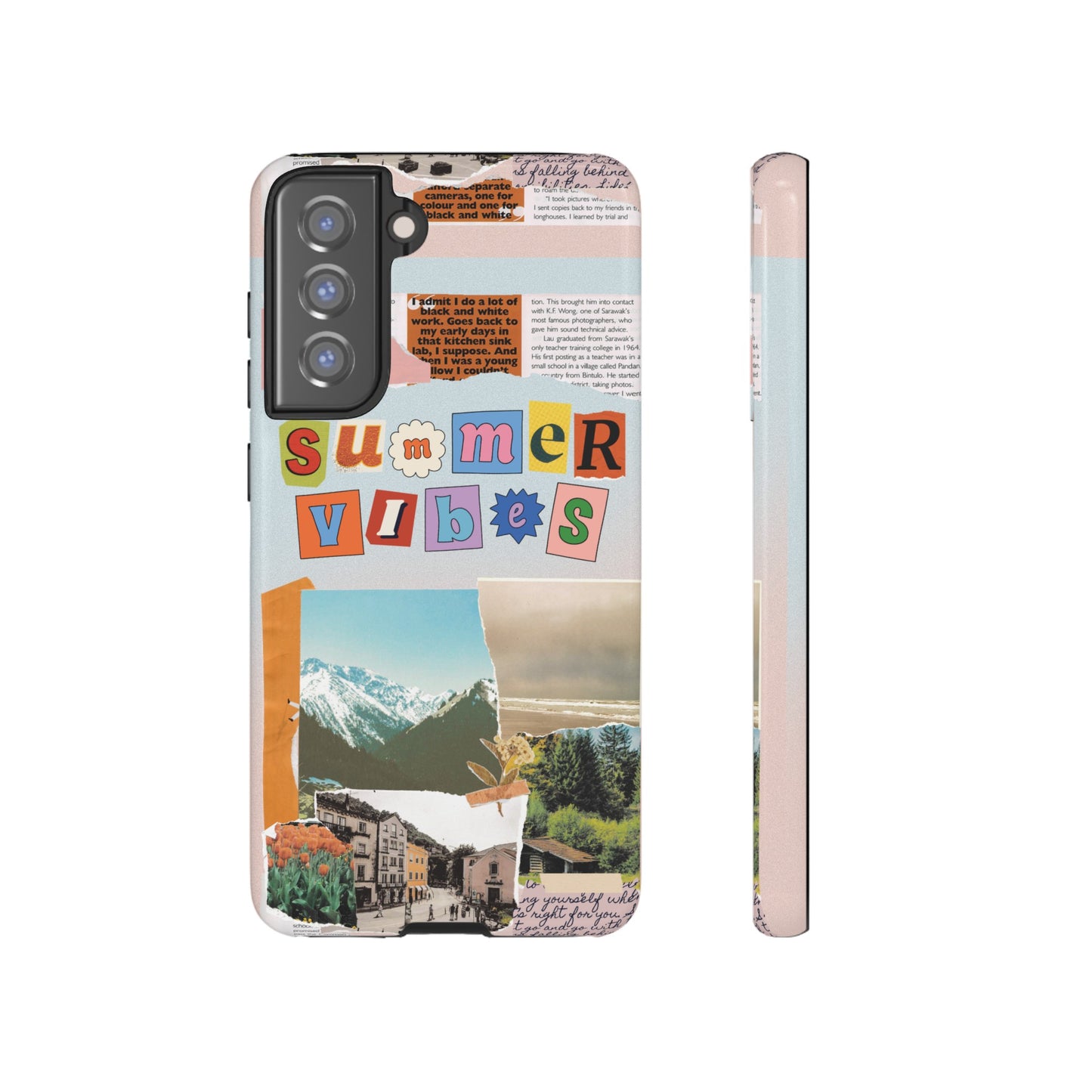 Summer Vibes Wallpaper Phone Case | iPhone 15 Plus/ Pro, 14, 13, 12| Google Pixel 7, Pro, 5| Samsung Galaxy S23 All Major Phone Models