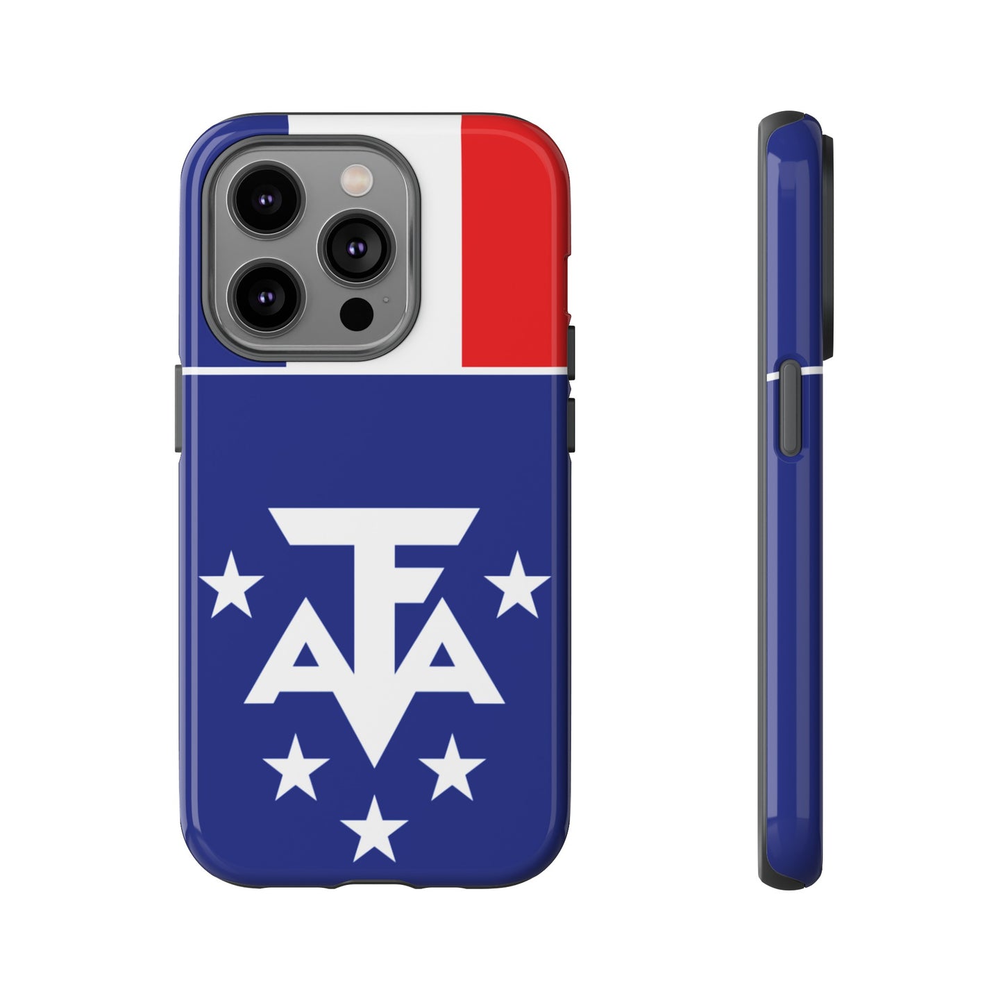 French Southern And Antarctic Lands Flag Phone Case | iPhone 15 Plus/ Pro, 14, 13, 12| Google Pixel 7, Pro, 5| Samsung Galaxy S23 All Major Phone Models