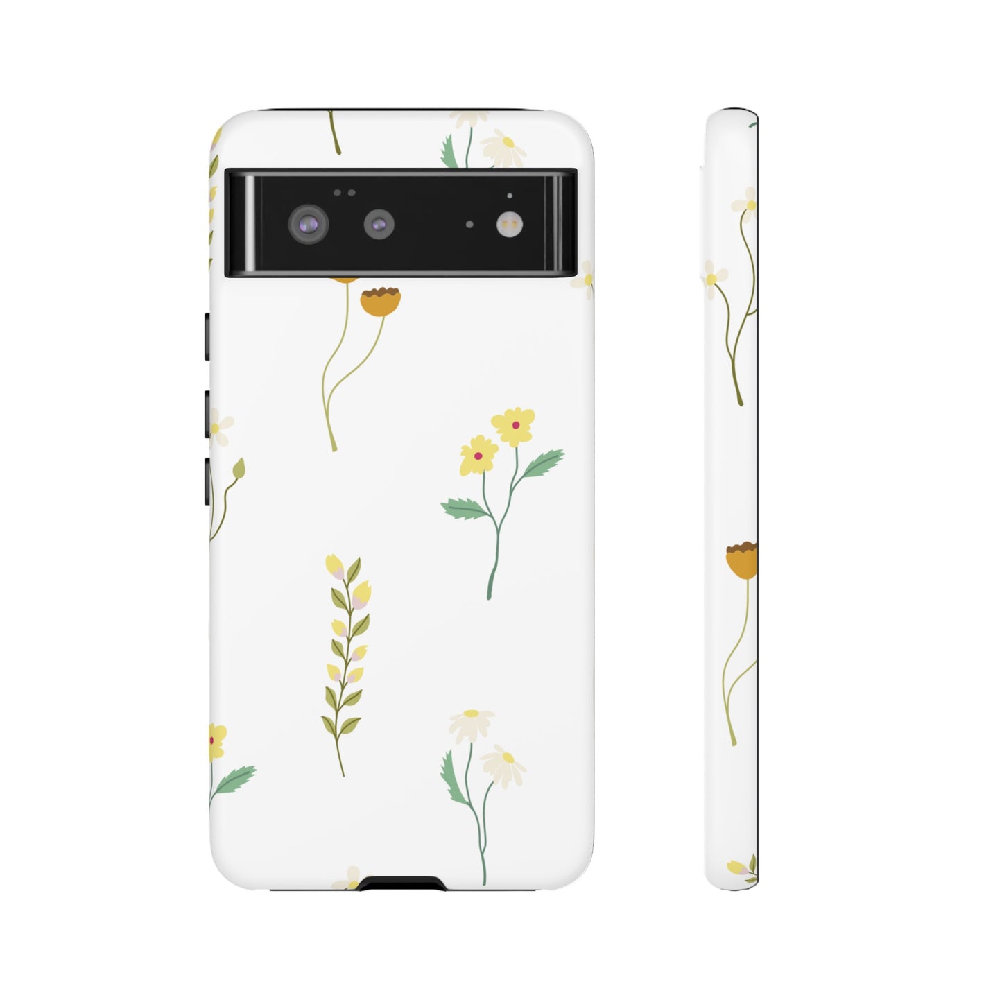 Delicate Floral Wallpaper Phone Case | iPhone 15 Plus/ Pro, 14, 13, 12| Google Pixel 7, Pro, 5| Samsung Galaxy S23 All Major Phone Models