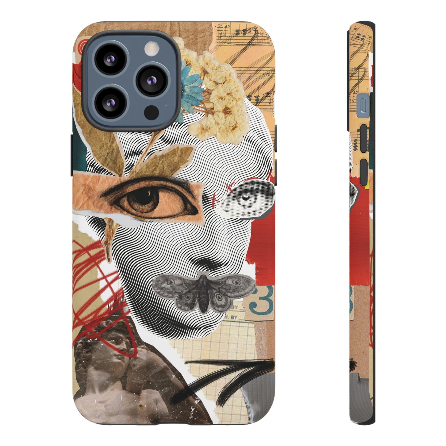 Woman Collage Wallpaper Phone Case | iPhone 15 Plus/ Pro, 14, 13, 12| Google Pixel 7, Pro, 5| Samsung Galaxy S23 All Major Phone Models