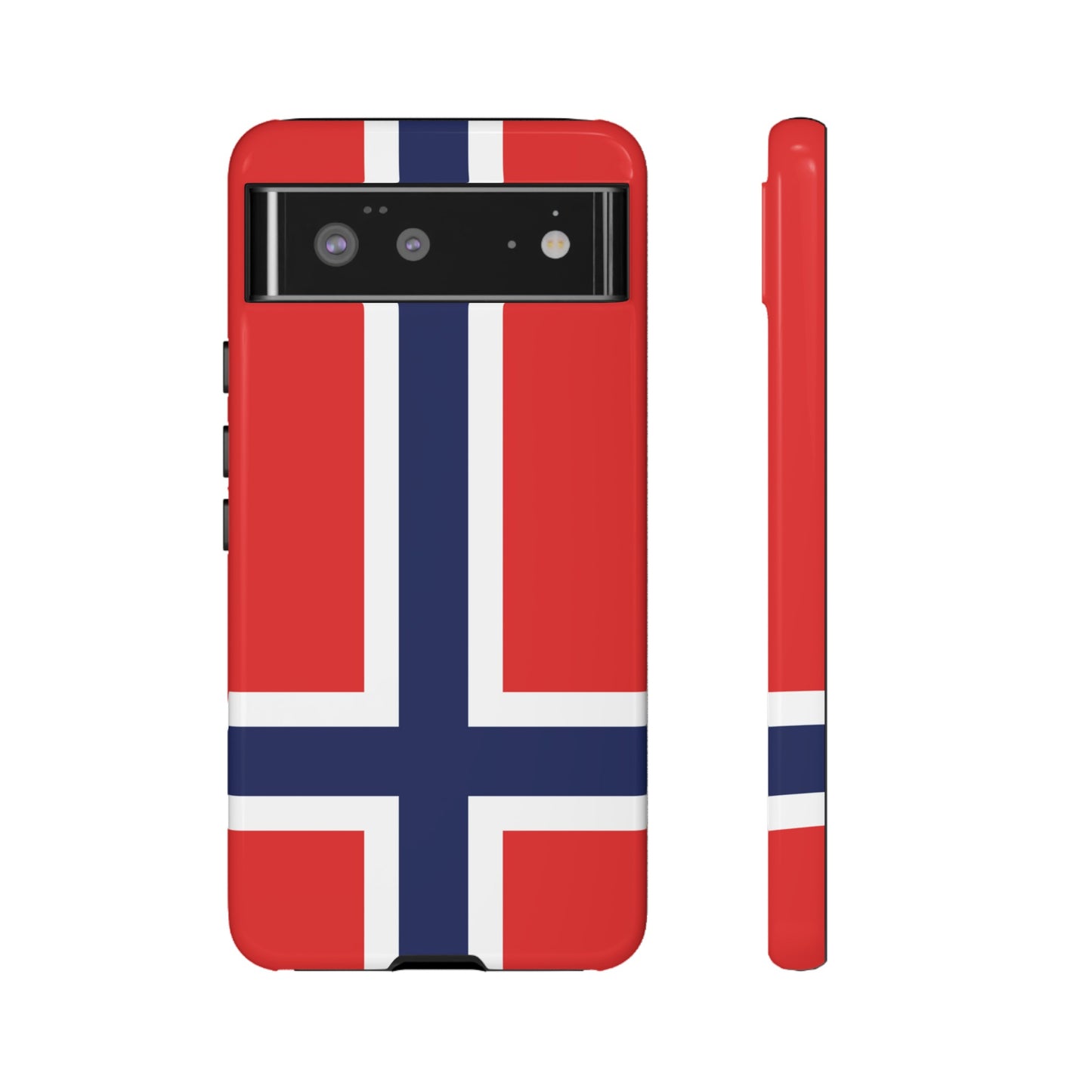 Norway Flag Phone Case | iPhone 15 Plus/ Pro, 14, 13, 12| Google Pixel 7, Pro, 5| Samsung Galaxy S23 All Major Phone Models