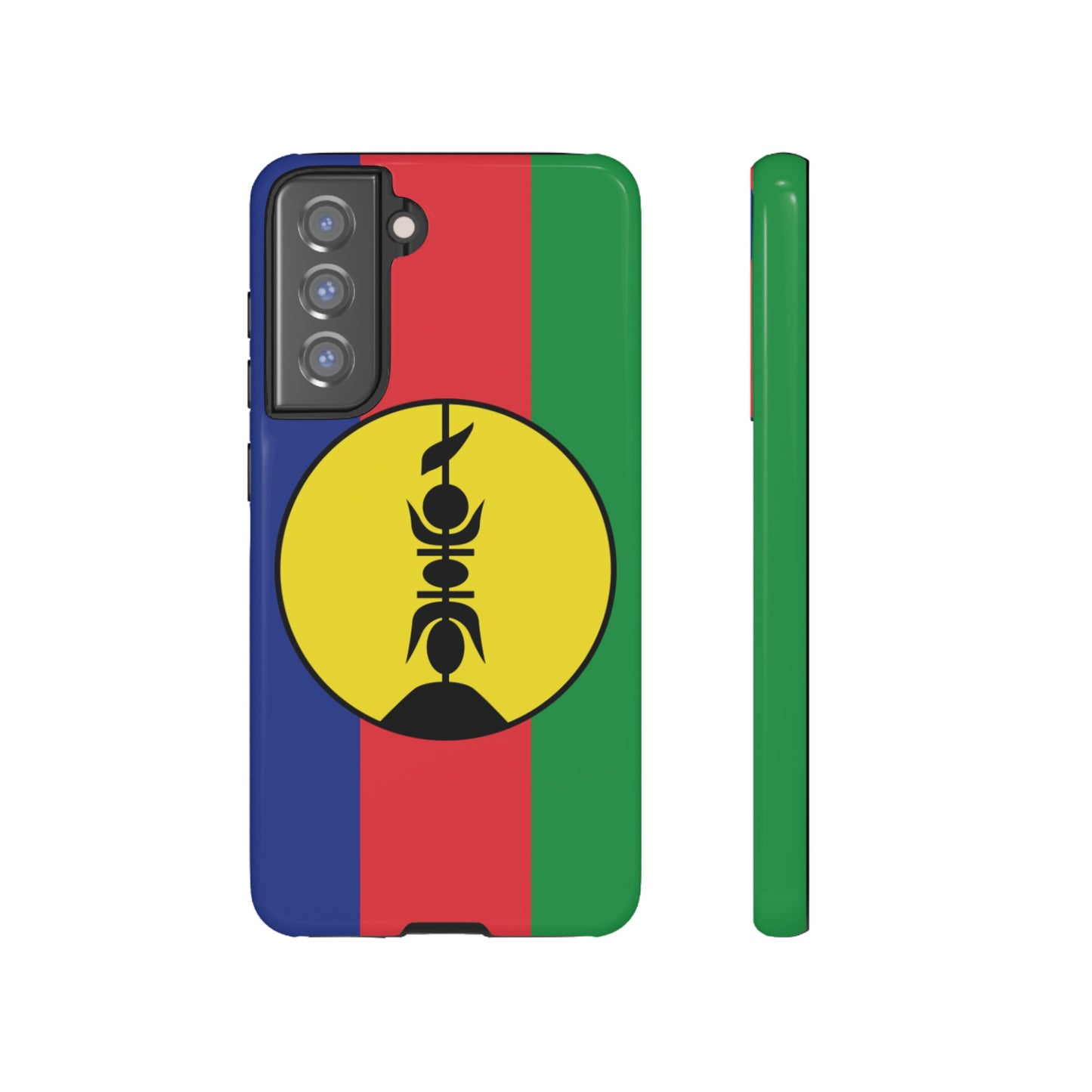 New Caledonia Flag Phone Case | iPhone 15 Plus/ Pro, 14, 13, 12| Google Pixel 7, Pro, 5| Samsung Galaxy S23 All Major Phone Models