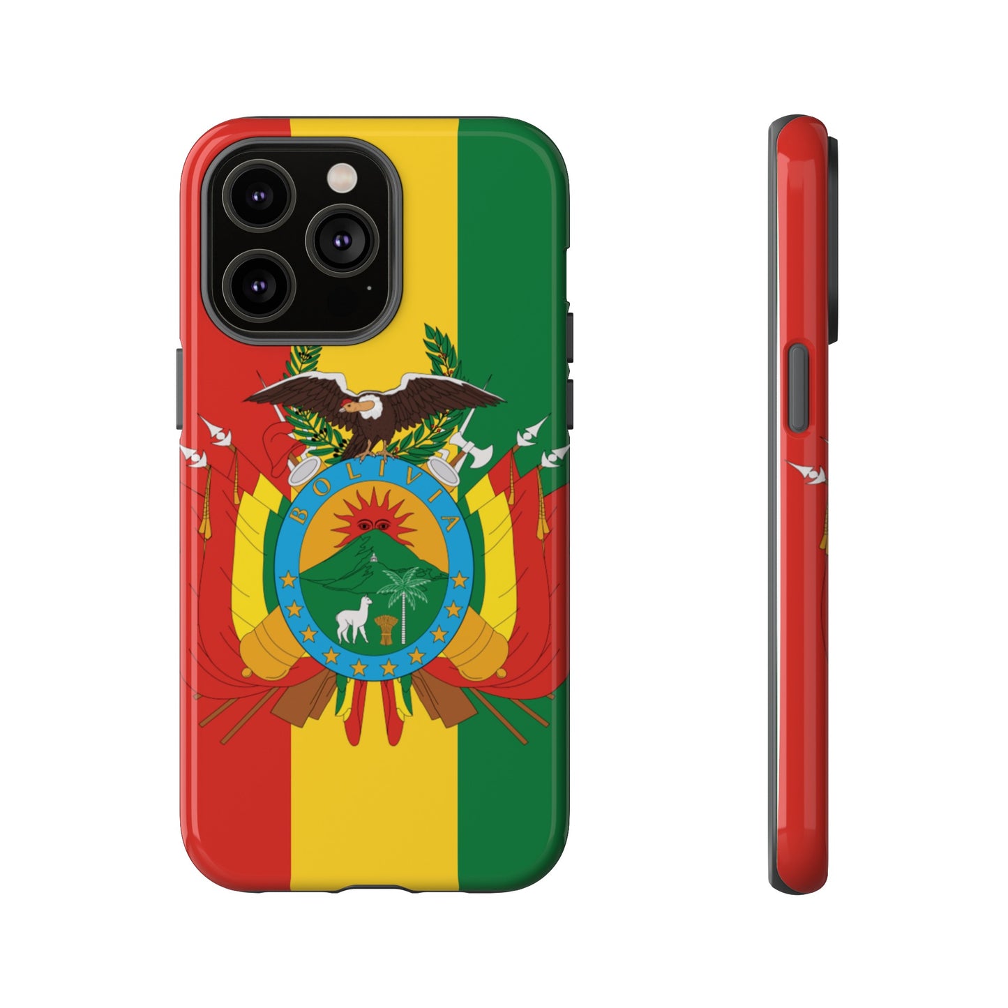 Bolivia Flag Phone Case | iPhone 15 Plus/ Pro, 14, 13, 12| Google Pixel 7, Pro, 5| Samsung Galaxy S23 All Major Phone Models