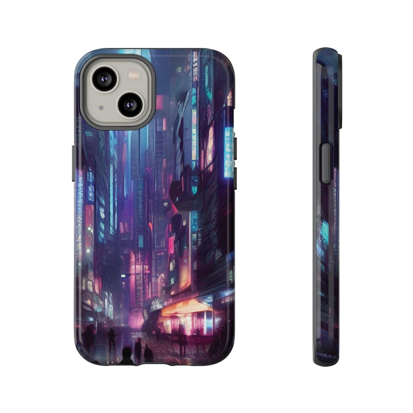 Futuristic Sci-Fi City Wallpaper Phone Case | iPhone 15 Plus/ Pro, 14, 13, 12| Google Pixel 7, Pro, 5| Samsung Galaxy S23 All Major Phone Models