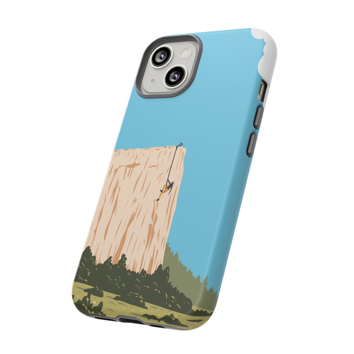 Climber Wallpaper Phone Case | iPhone 15 Plus/ Pro, 14, 13, 12| Google Pixel 7, Pro, 5| Samsung Galaxy S23 All Major Phone Models