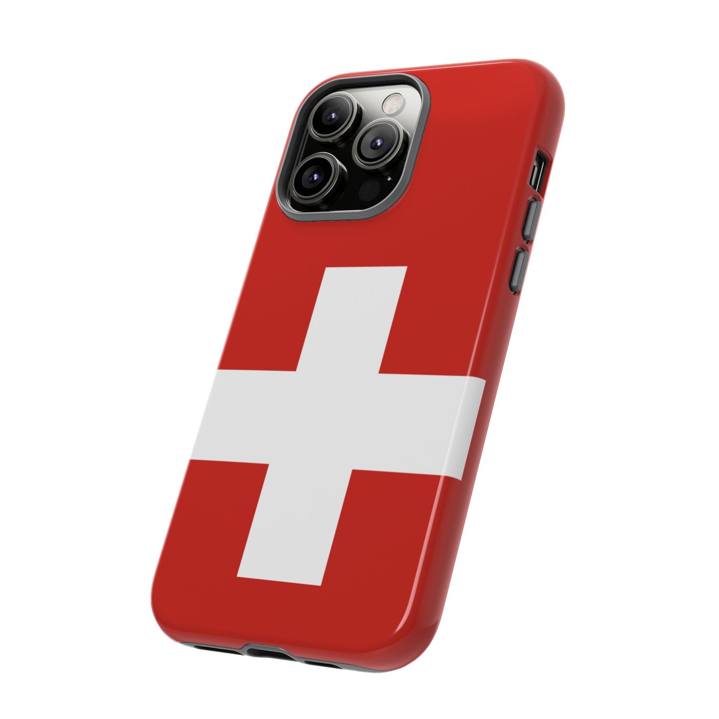 Switzerland Flag Phone Case | iPhone 15 Plus/ Pro, 14, 13, 12| Google Pixel 7, Pro, 5| Samsung Galaxy S23 All Major Phone Models