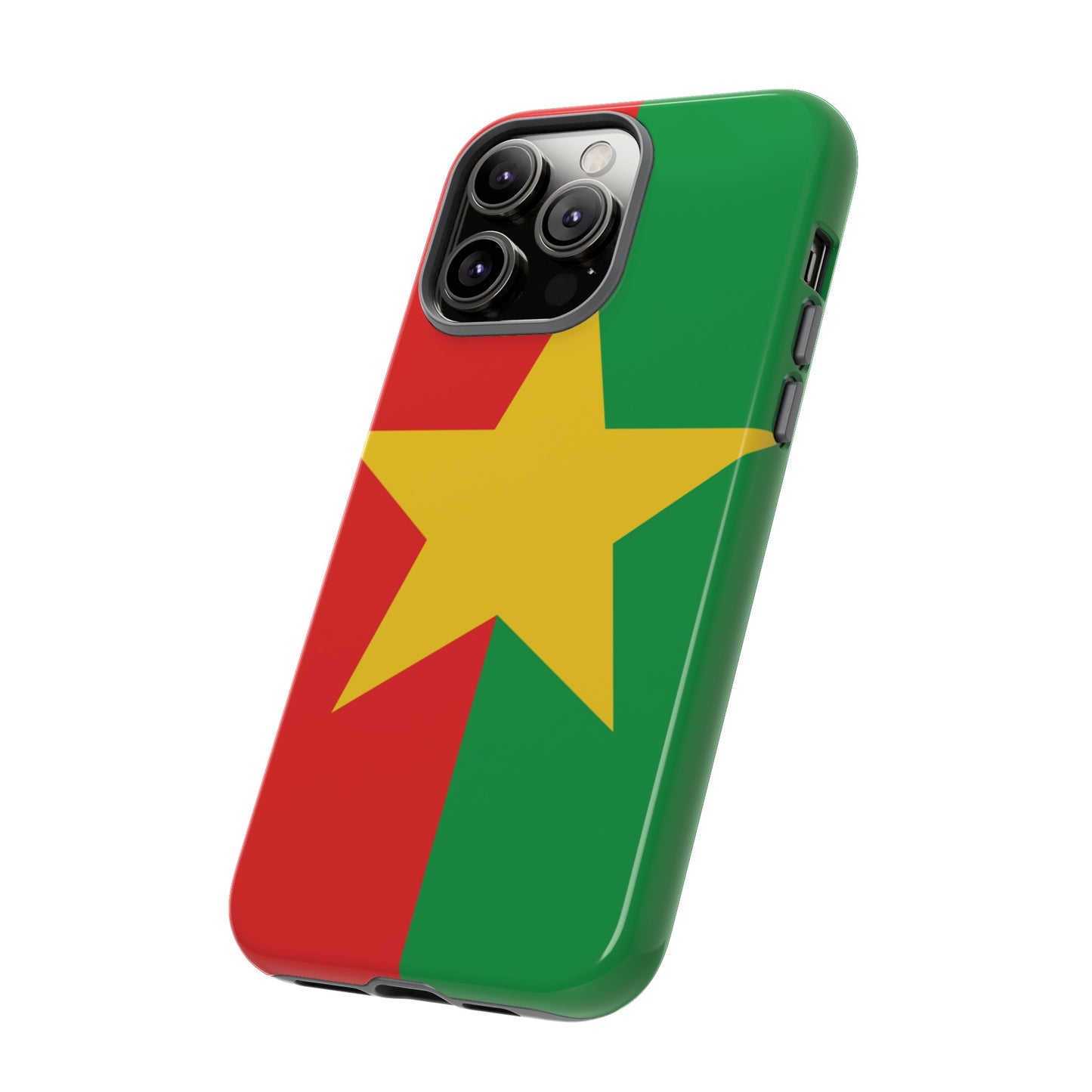 Burkina Faso Flag Phone Case | iPhone 15 Plus/ Pro, 14, 13, 12| Google Pixel 7, Pro, 5| Samsung Galaxy S23 All Major Phone Models