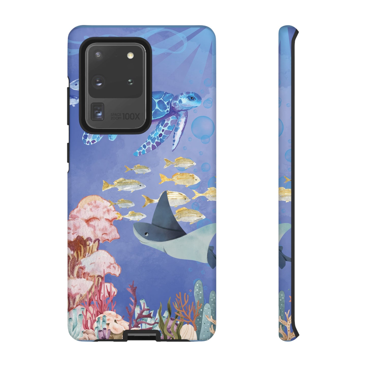 Underwater Scene Wallpaper Phone Case | iPhone 15 Plus/ Pro, 14, 13, 12| Google Pixel 7, Pro, 5| Samsung Galaxy S23 All Major Phone Models