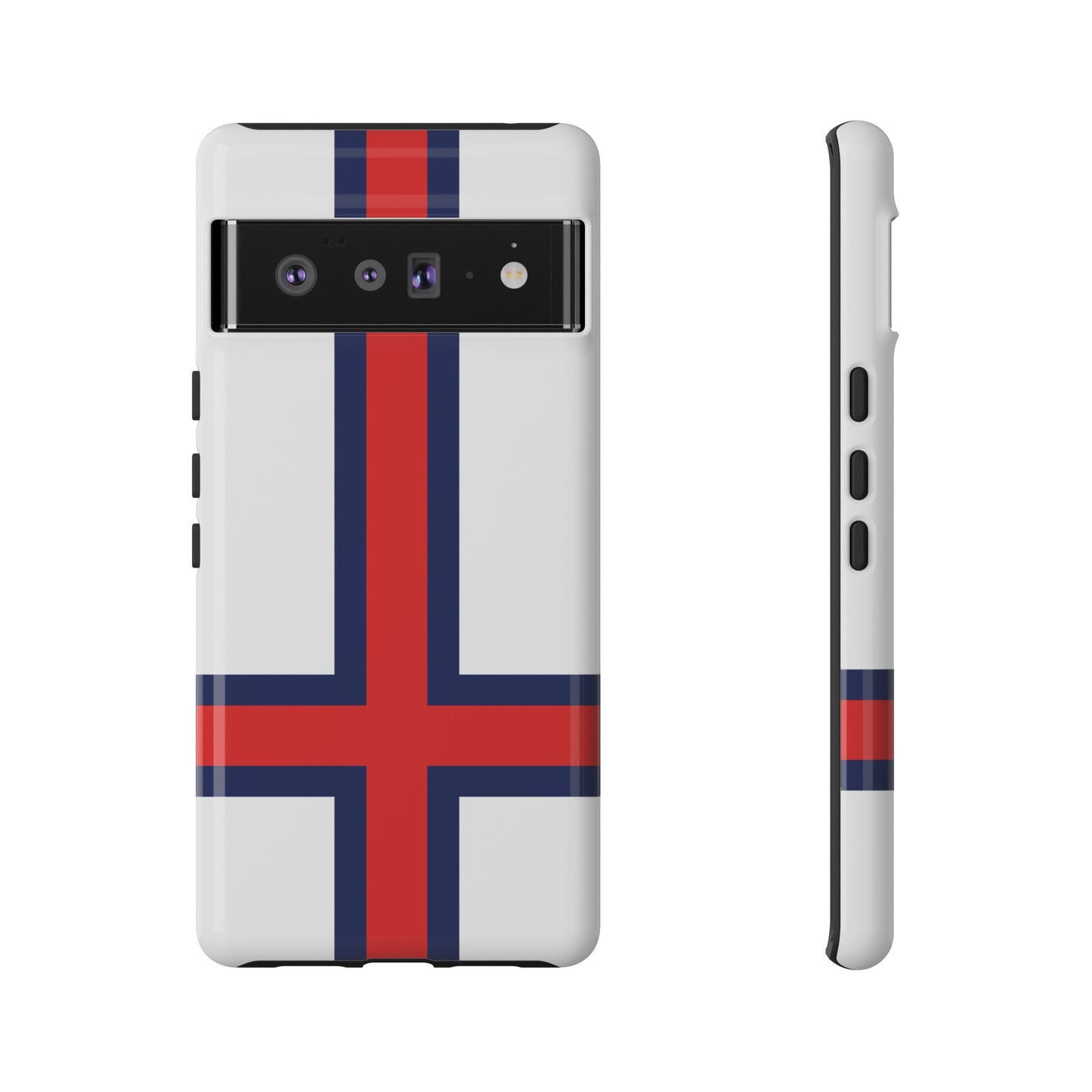 Faroe Island Denmark Flag Phone Case | iPhone 15 Plus/ Pro, 14, 13, 12| Google Pixel 7, Pro, 5| Samsung Galaxy S23 All Major Phone Models