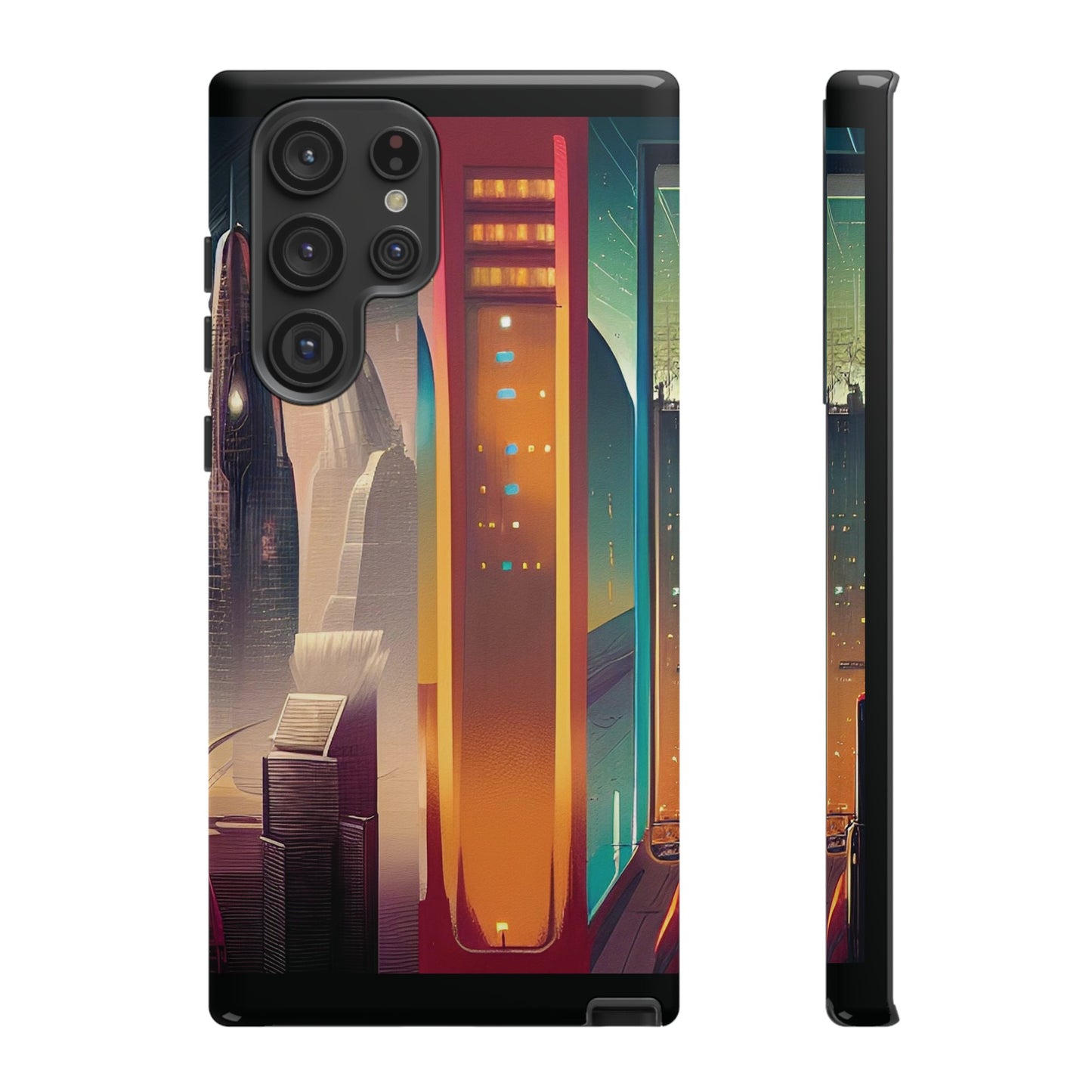 Sci-Fi  Buildings Wallpaper Phone Case | iPhone 15 Plus/ Pro, 14, 13, 12| Google Pixel 7, Pro, 5| Samsung Galaxy S23 All Major Phone Models