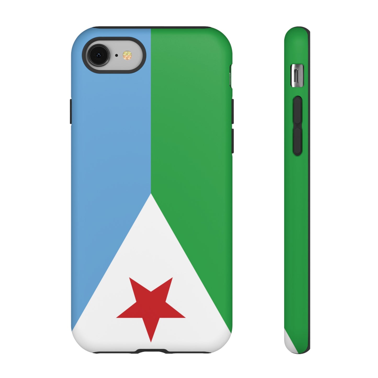 Djibouti Flag Phone Case | iPhone 15 Plus/ Pro, 14, 13, 12| Google Pixel 7, Pro, 5| Samsung Galaxy S23 All Major Phone Models