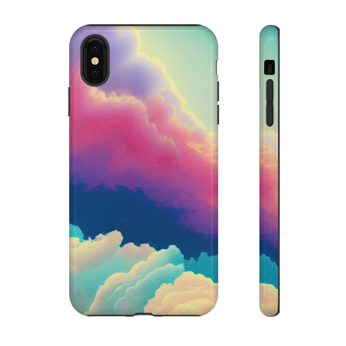 Colourful Clouds Wallpaper Phone Case | iPhone 15 Plus/ Pro, 14, 13, 12| Google Pixel 7, Pro, 5| Samsung Galaxy S23 All Major Phone Models