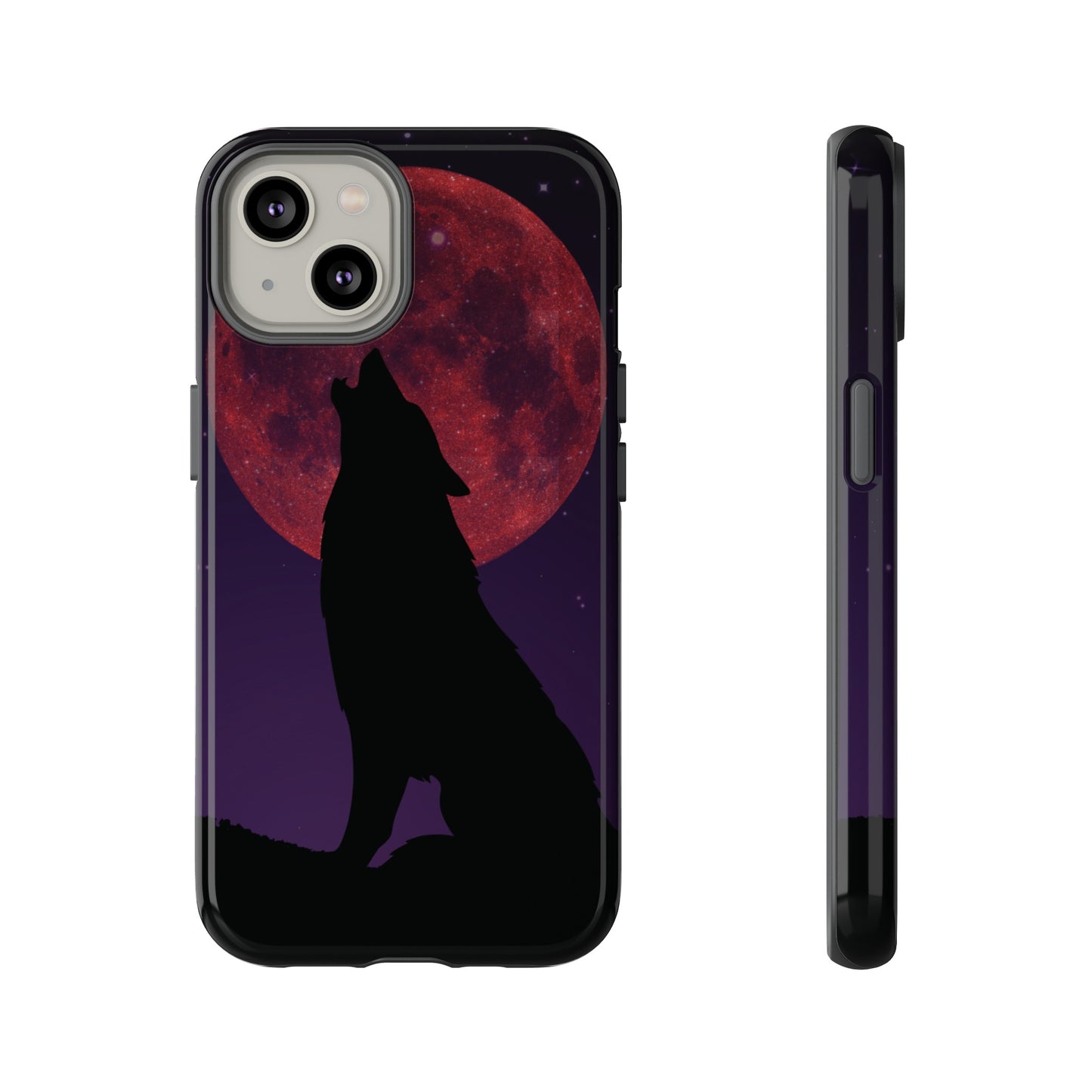 Wolf Wallpaper Phone Case | iPhone 15 Plus/ Pro, 14, 13, 12| Google Pixel 7, Pro, 5| Samsung Galaxy S23 All Major Phone Models