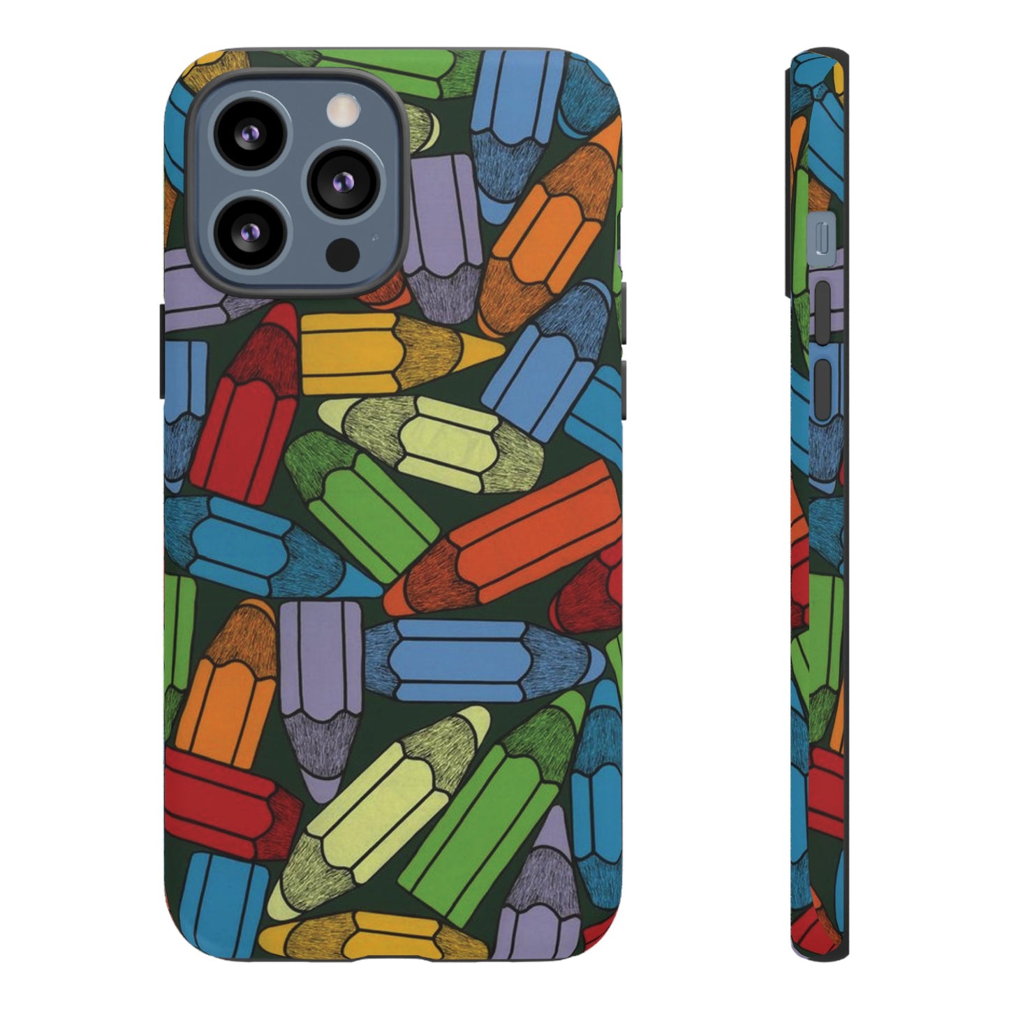 Pencil Wallpaper Phone Case | iPhone 15 Plus/ Pro, 14, 13, 12| Google Pixel 7, Pro, 5| Samsung Galaxy S23 All Major Phone Models