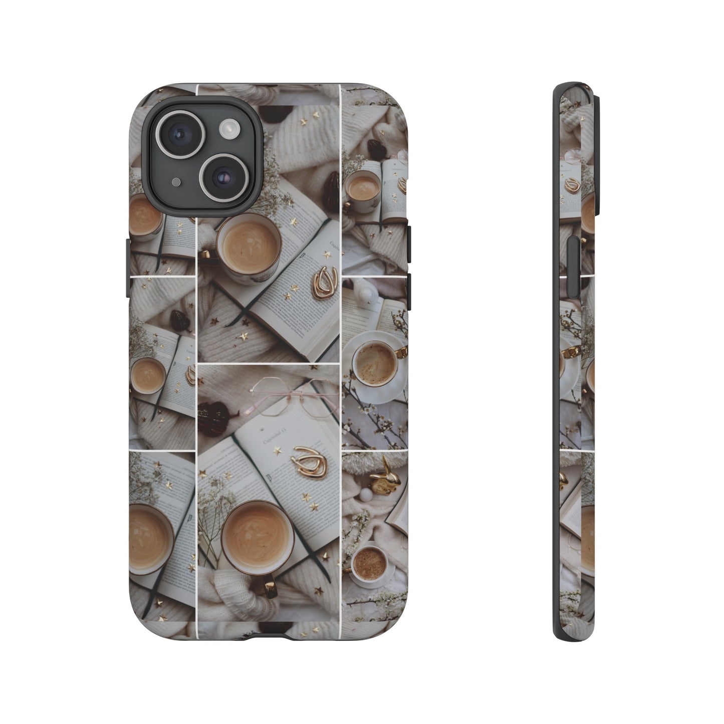 Coffee Collage Wallpaper Phone Case | iPhone 15 Plus/ Pro, 14, 13, 12| Google Pixel 7, Pro, 5| Samsung Galaxy S23 All Major Phone Models