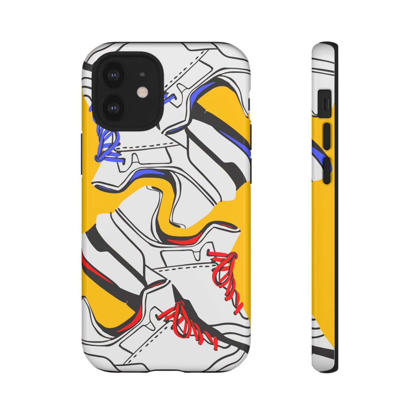 Sneakers Wallpaper Phone Case | iPhone 15 Plus/ Pro, 14, 13, 12| Google Pixel 7, Pro, 5| Samsung Galaxy S23 All Major Phone Models