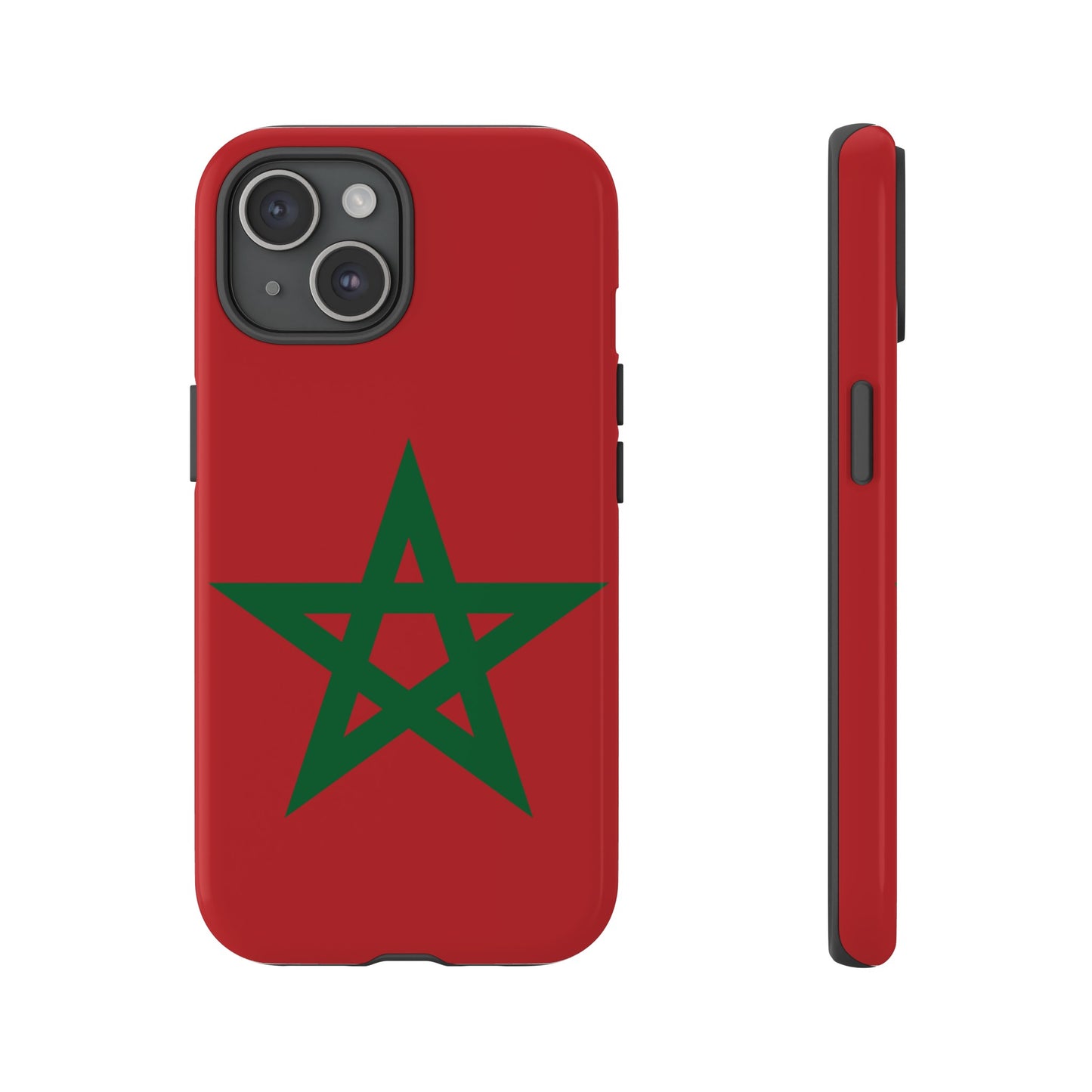 Morocco Flag Phone Case | iPhone 15 Plus/ Pro, 14, 13, 12| Google Pixel 7, Pro, 5| Samsung Galaxy S23 All Major Phone Models