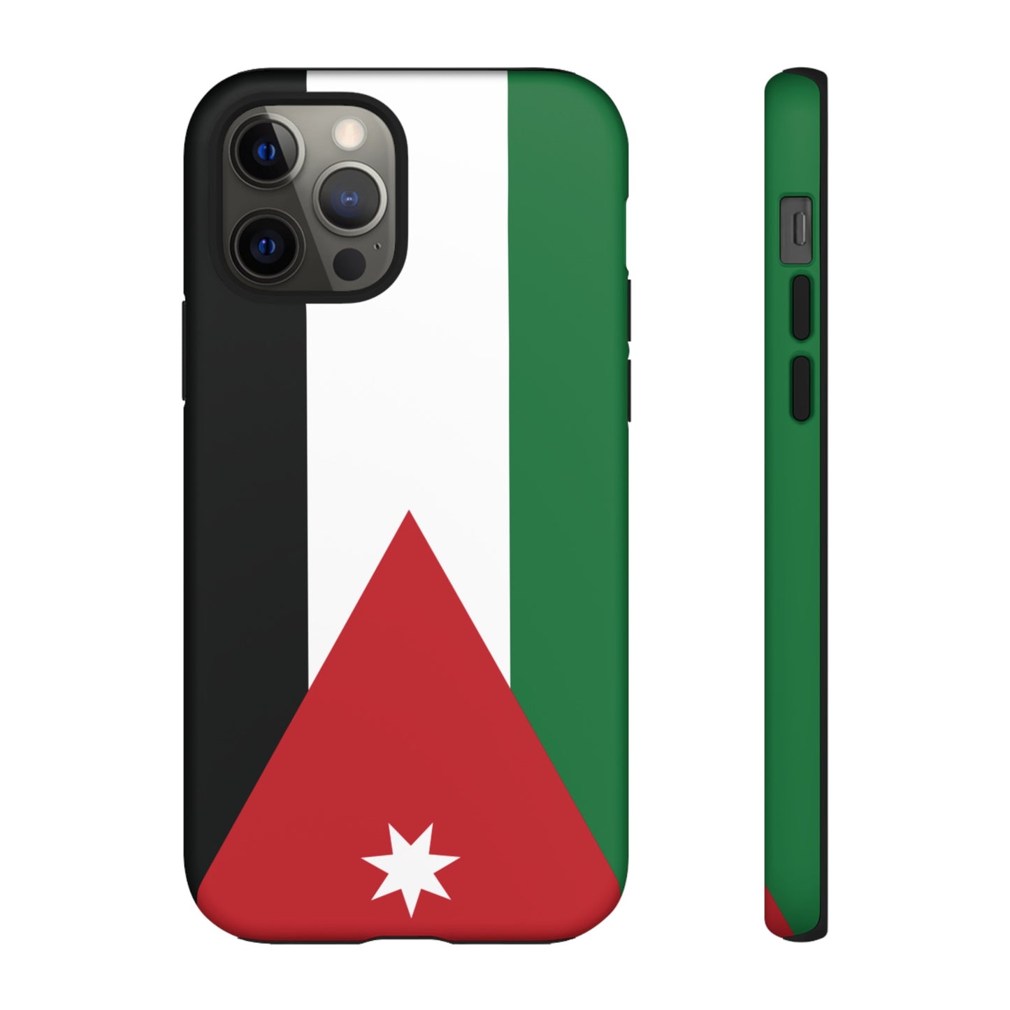 Jordan Flag Phone Case |iPhone 15 Plus/ Pro, 14, 13, 12|Google Pixel 7, Pro, 5| Samsung Galaxy S23 All Major Phone Models