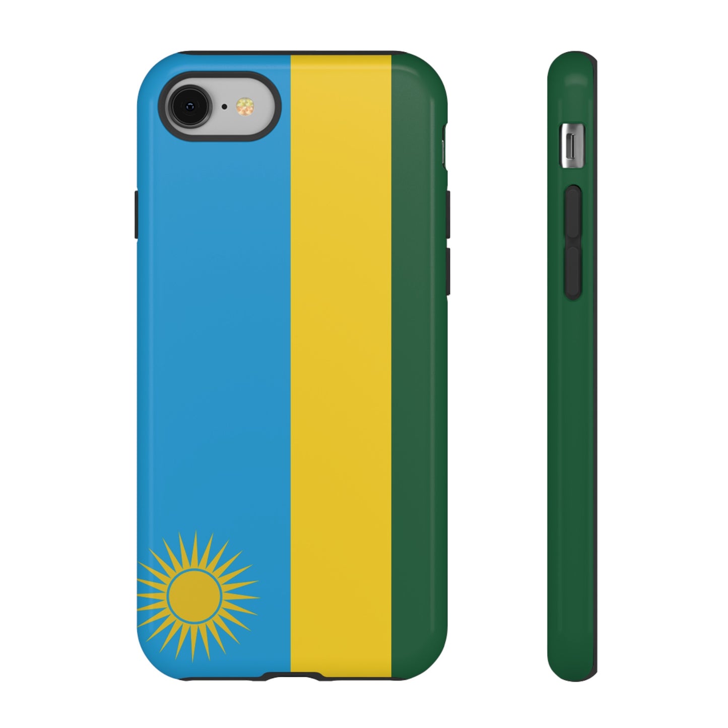 Rwanda Flag Phone Case | iPhone 15 Plus/ Pro, 14, 13, 12| Google Pixel 7, Pro, 5| Samsung Galaxy S23 All Major Phone Models