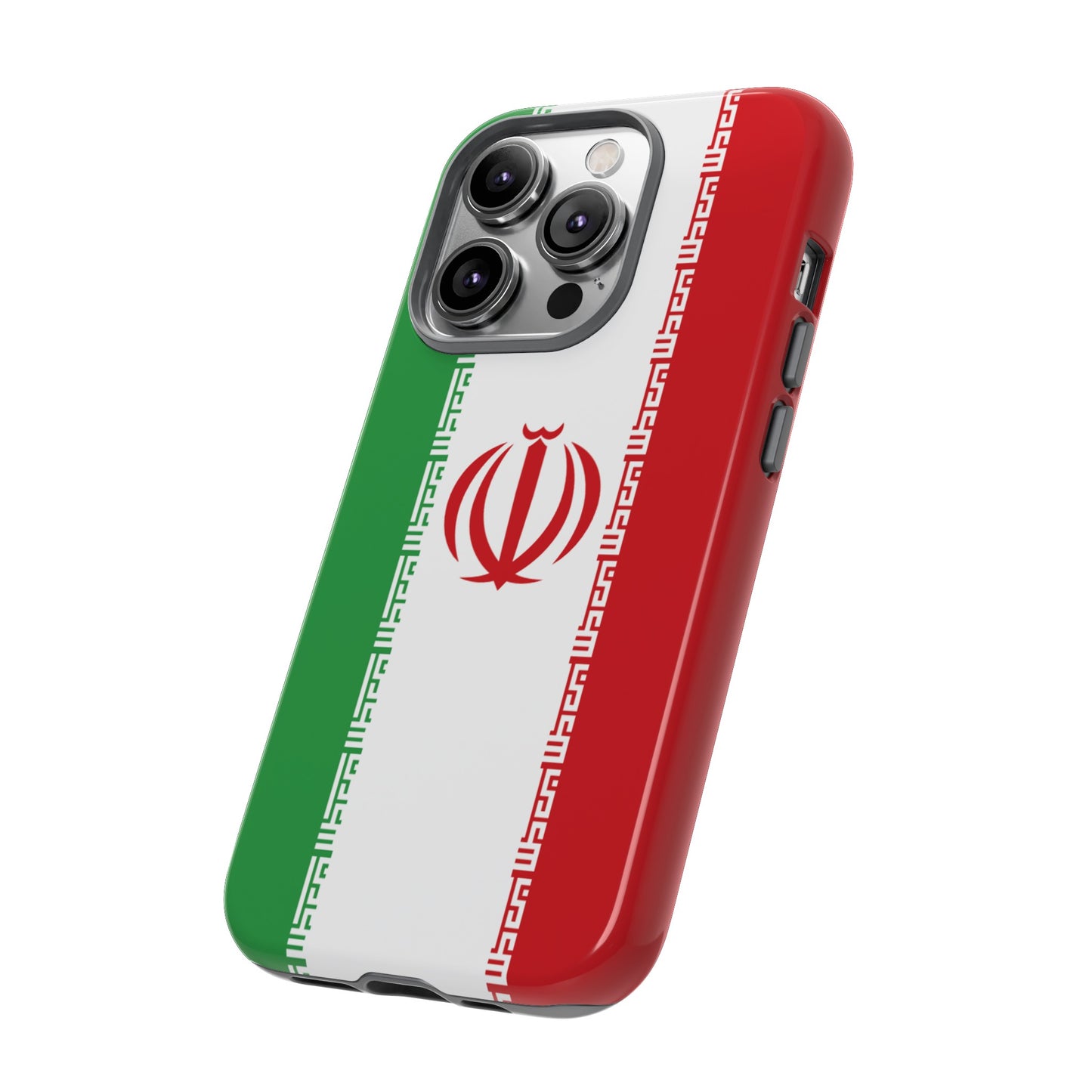 Iran Flag Phone Case | iPhone 15 Plus/ Pro, 14, 13, 12| Google Pixel 7, Pro, 5| Samsung Galaxy S23 All Major Phone Models