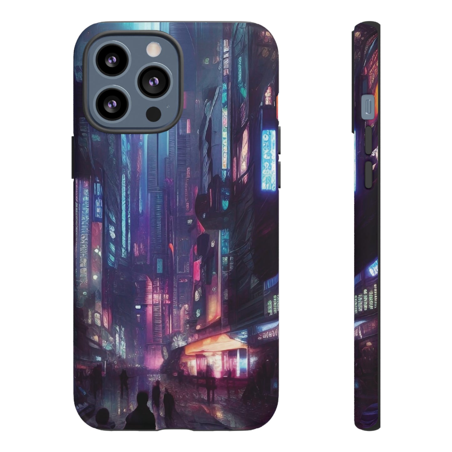 Futuristic Sci-Fi City Wallpaper Phone Case | iPhone 15 Plus/ Pro, 14, 13, 12| Google Pixel 7, Pro, 5| Samsung Galaxy S23 All Major Phone Models