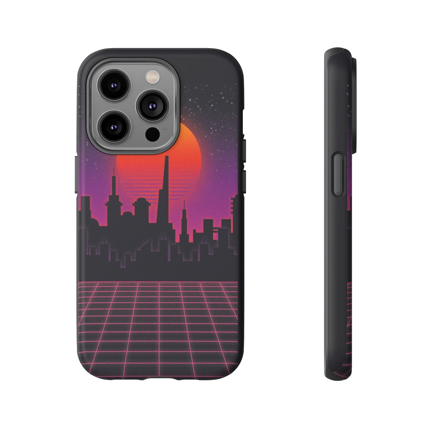 Retro City Phone Case | iPhone 15 Plus/ Pro, 14, 13, 12| Google Pixel 7, Pro, 5| Samsung Galaxy S23 All Major Phone Models