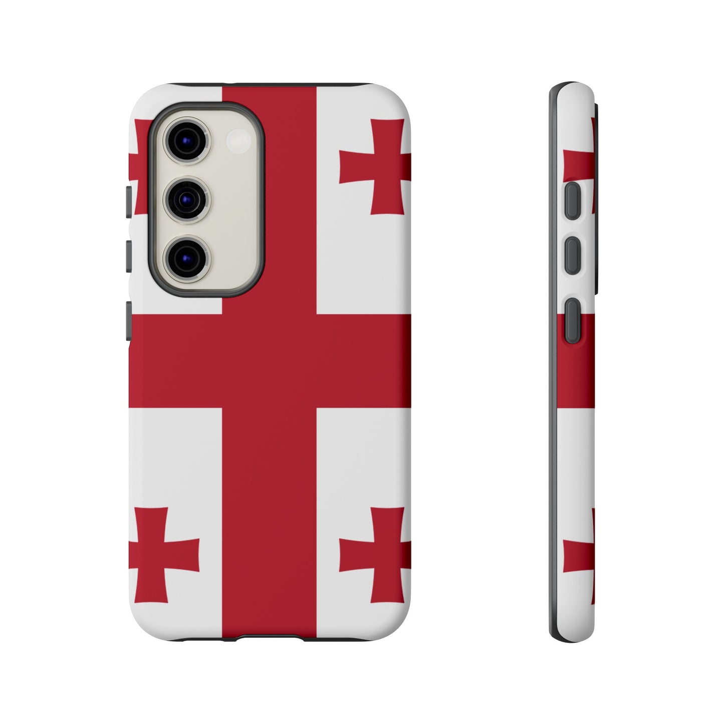 Georgia Flag Phone Case | iPhone 15 Plus/ Pro, 14, 13, 12| Google Pixel 7, Pro, 5| Samsung Galaxy S23 All Major Phone Models