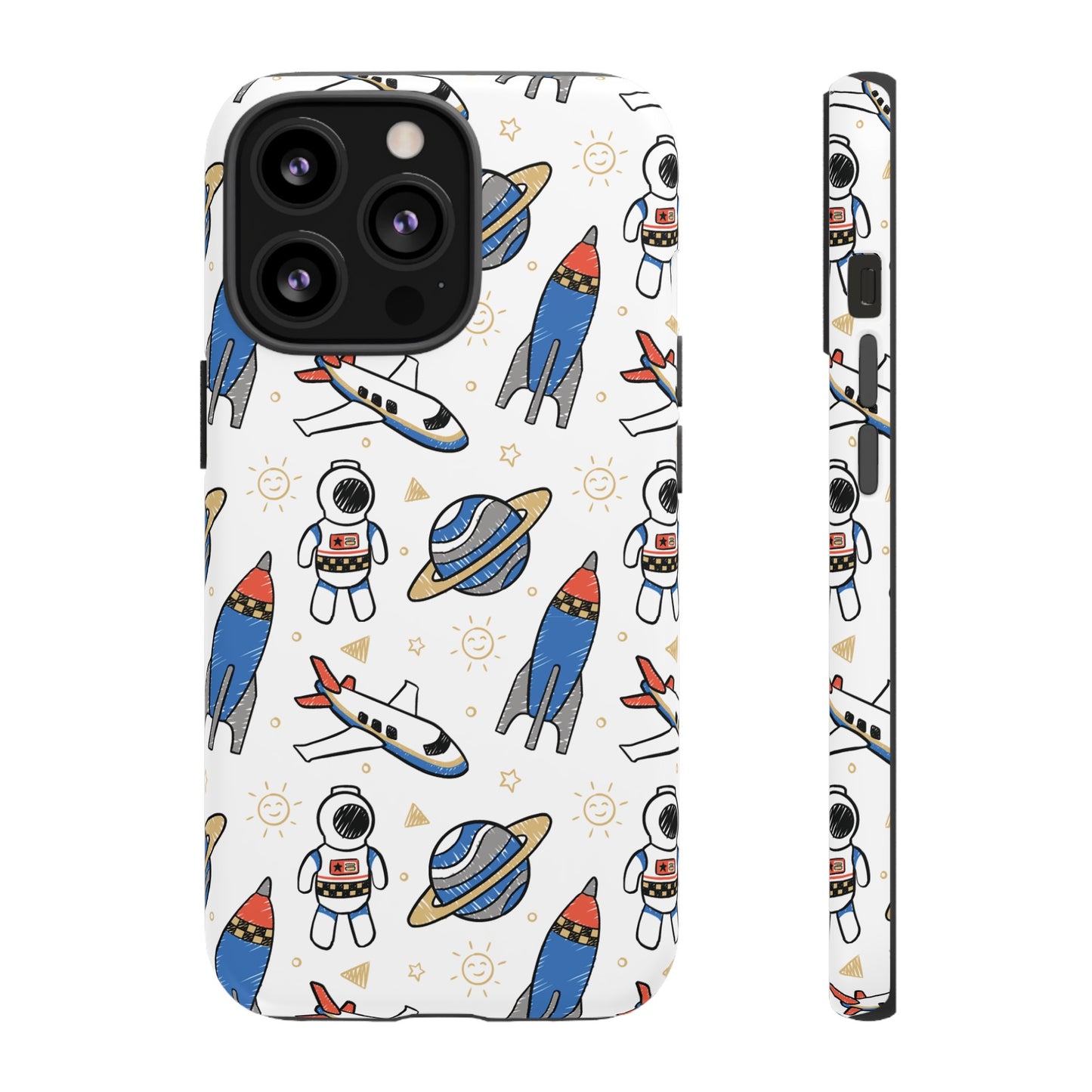 Kids Space Wallpaper Phone Case | iPhone 15 Plus/ Pro, 14, 13, 12| Google Pixel 7, Pro, 5| Samsung Galaxy S23 All Major Phone Models