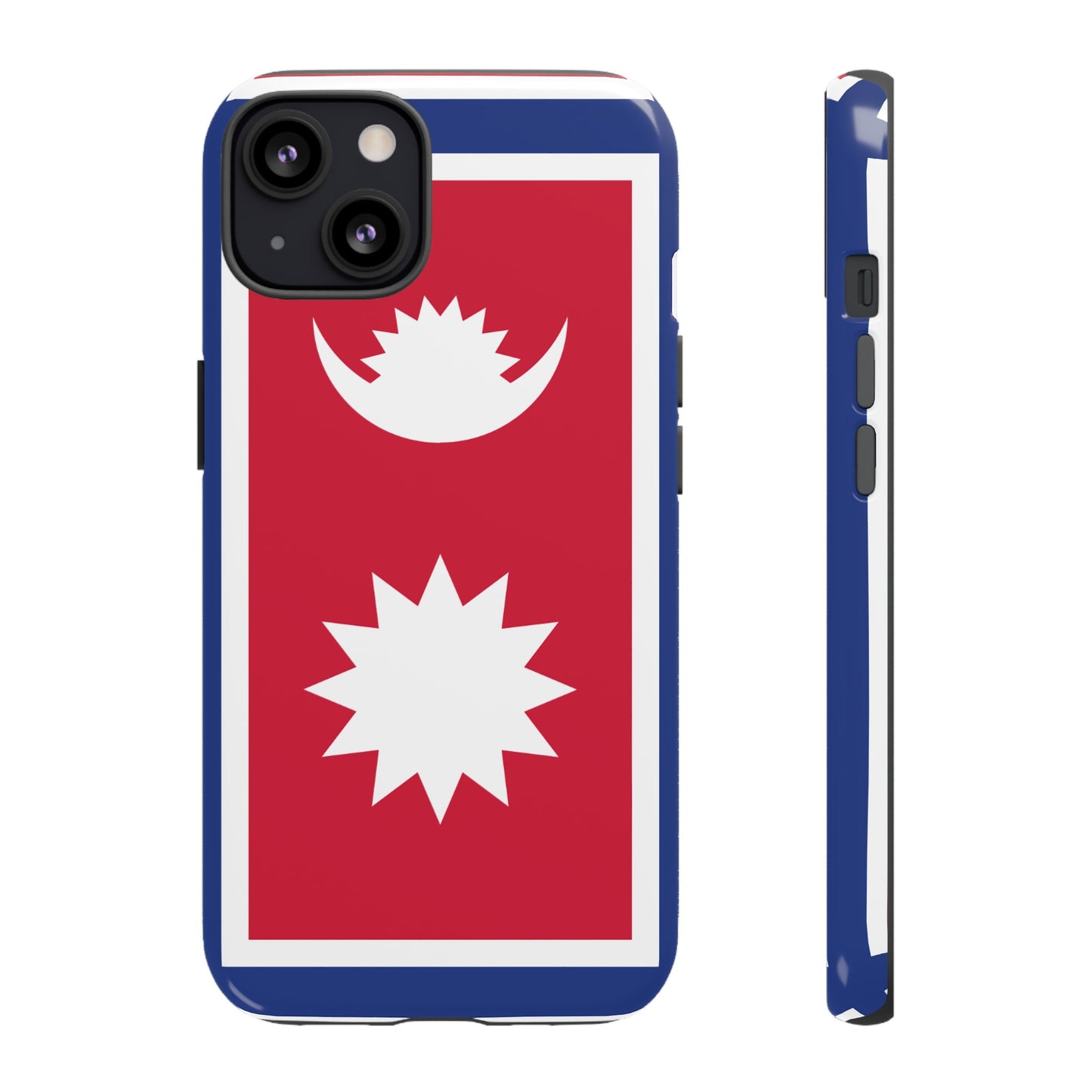 Nepal Flag Phone Case | iPhone 15 Plus/ Pro, 14, 13, 12| Google Pixel 7, Pro, 5| Samsung Galaxy S23 All Major Phone Models