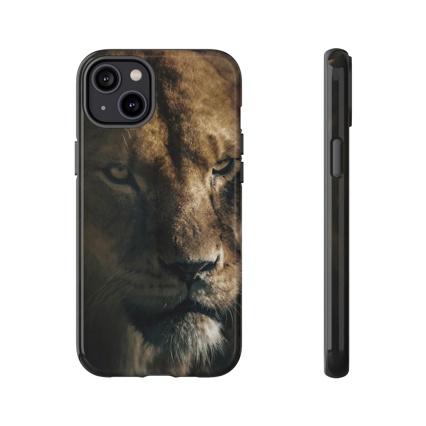 Lion Wallpaper Phone Case | iPhone 15 Plus/ Pro, 14, 13, 12| Google Pixel 7, Pro, 5| Samsung Galaxy S23 All Major Phone Models