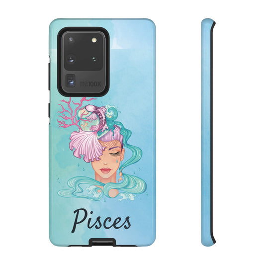 Pisces Wallpaper Phone Case | iPhone 15 Plus/ Pro, 14, 13, 12| Google Pixel 7, Pro, 5| Samsung Galaxy S23 All Major Phone Models