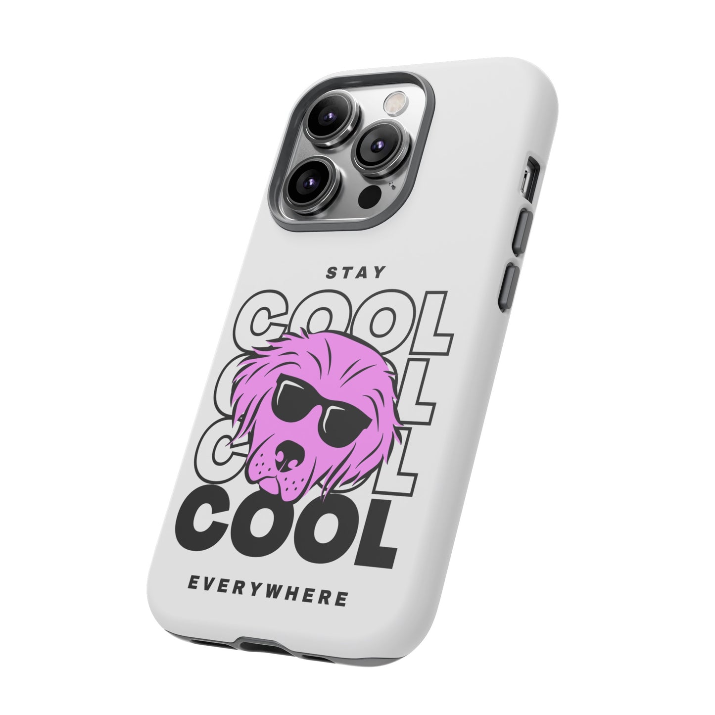 Stay Cool Phone Case | iPhone 15 Plus/ Pro, 14, 13, 12| Google Pixel 7, Pro, 5| Samsung Galaxy S23 All Major Phone Models