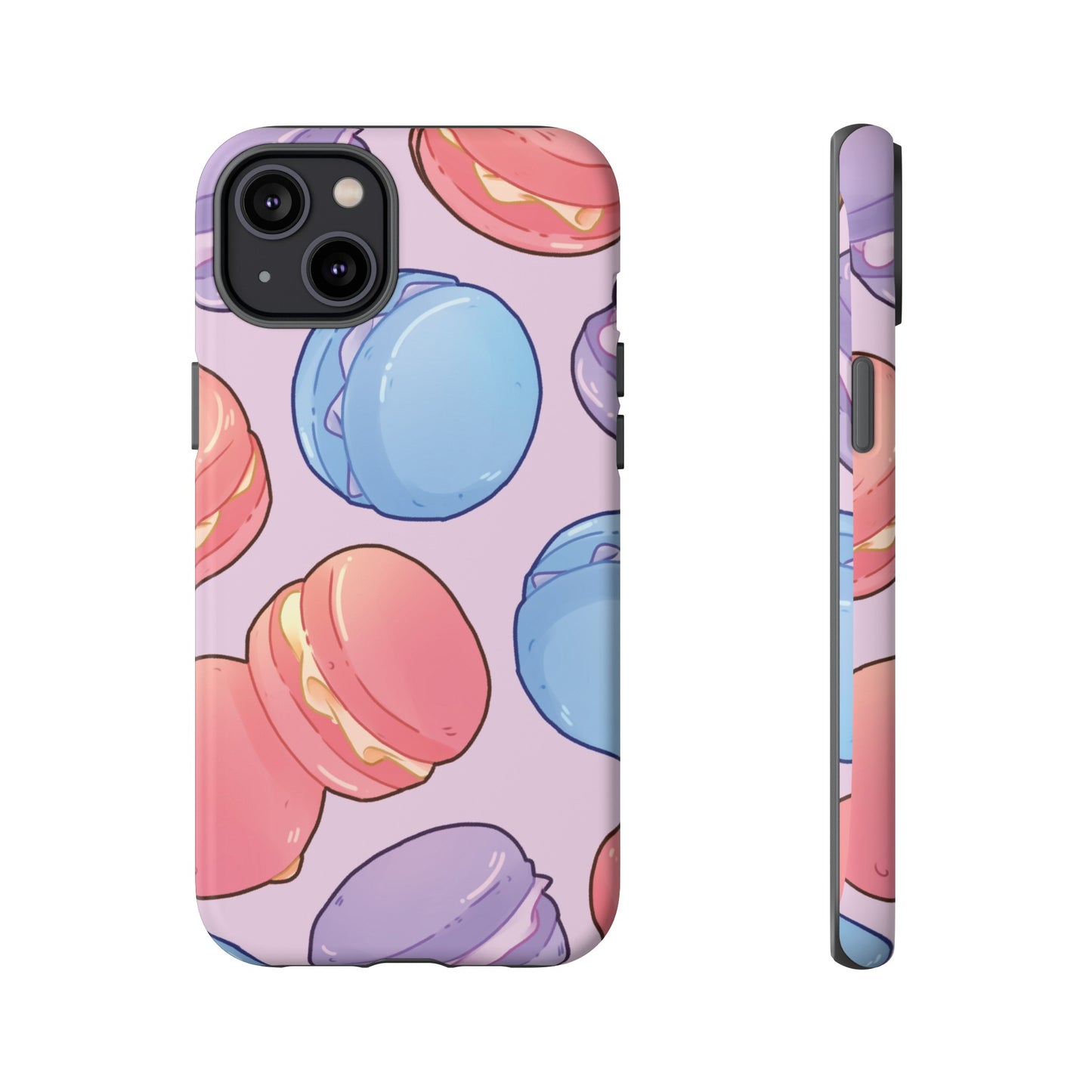 Macaron Wallpaper Phone Case | iPhone 15 Plus/ Pro, 14, 13, 12| Google Pixel 7, Pro, 5| Samsung Galaxy S23 All Major Phone Models