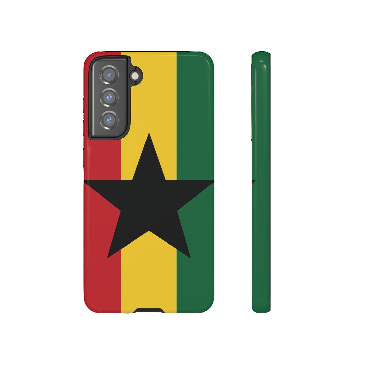 Ghana Flag Phone Case | iPhone 15 Plus/ Pro, 14, 13, 12| Google Pixel 7, Pro, 5| Samsung Galaxy S23 All Major Phone Models