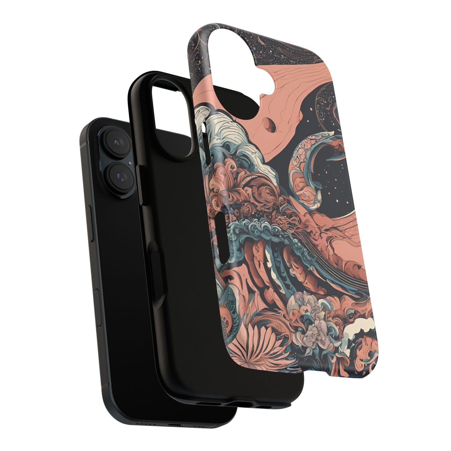 Abstract Landscape Phone Case| iPhone 15 Plus/ Pro, 14, 13, 12| Google Pixel 7, Pro, 5| Samsung Galaxy S23 All Major Phone Models