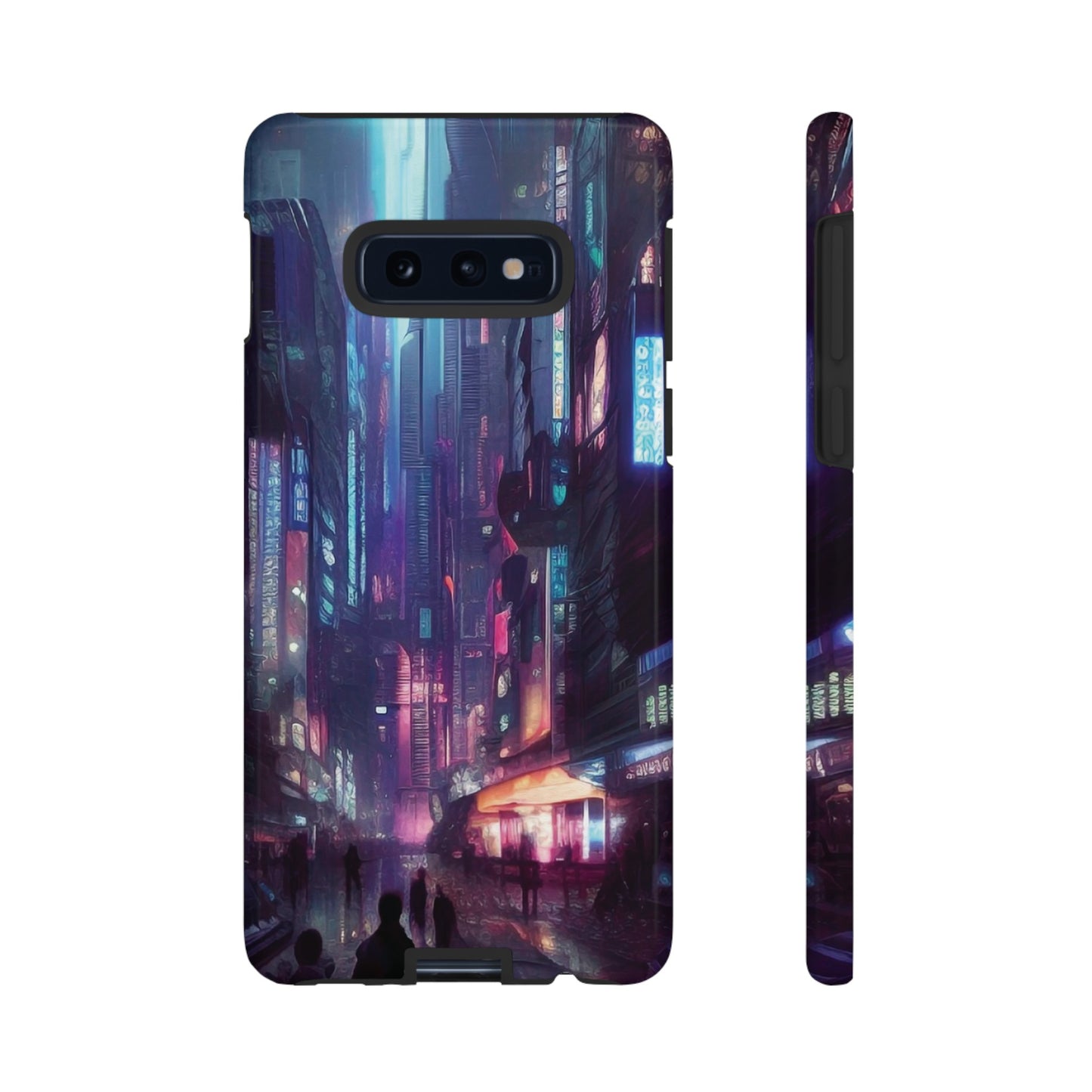 Futuristic Sci-Fi City Wallpaper Phone Case | iPhone 15 Plus/ Pro, 14, 13, 12| Google Pixel 7, Pro, 5| Samsung Galaxy S23 All Major Phone Models