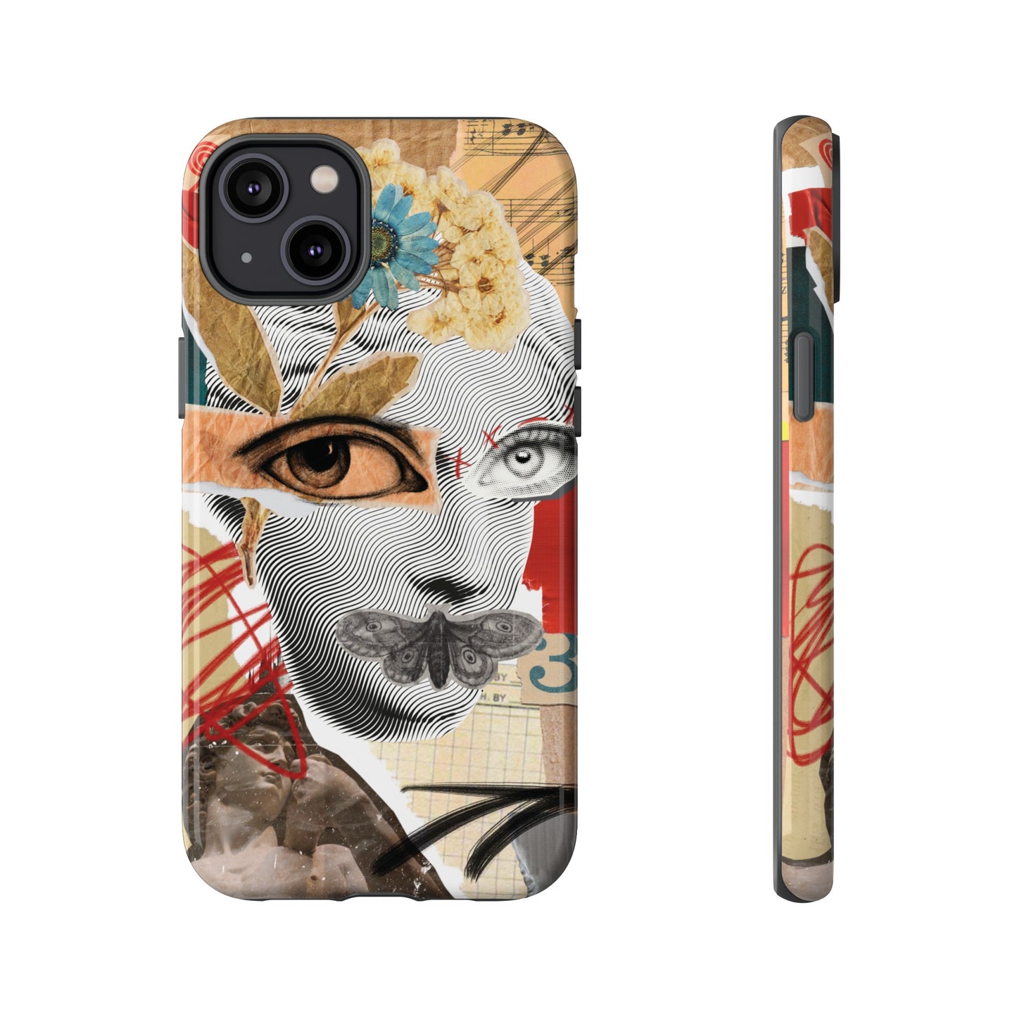 Woman Collage Wallpaper Phone Case | iPhone 15 Plus/ Pro, 14, 13, 12| Google Pixel 7, Pro, 5| Samsung Galaxy S23 All Major Phone Models