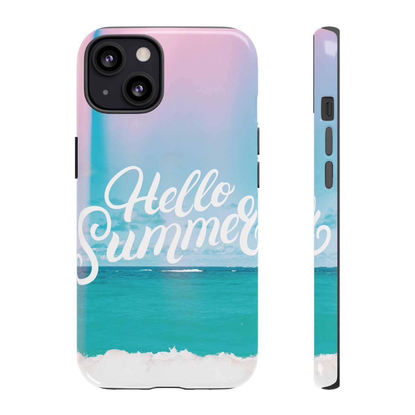 Hello Summer Wallpaper Phone Case | iPhone 15 Plus/ Pro, 14, 13, 12| Google Pixel 7, Pro, 5| Samsung Galaxy S23 All Major Phone Models