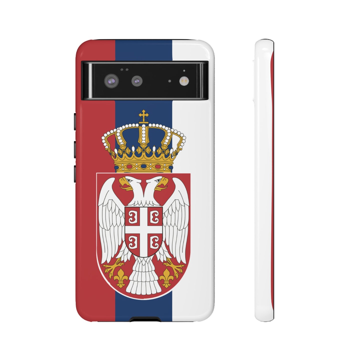 Serbia Flag Phone Case | iPhone 15 Plus/ Pro, 14, 13, 12| Google Pixel 7, Pro, 5| Samsung Galaxy S23 All Major Phone Models