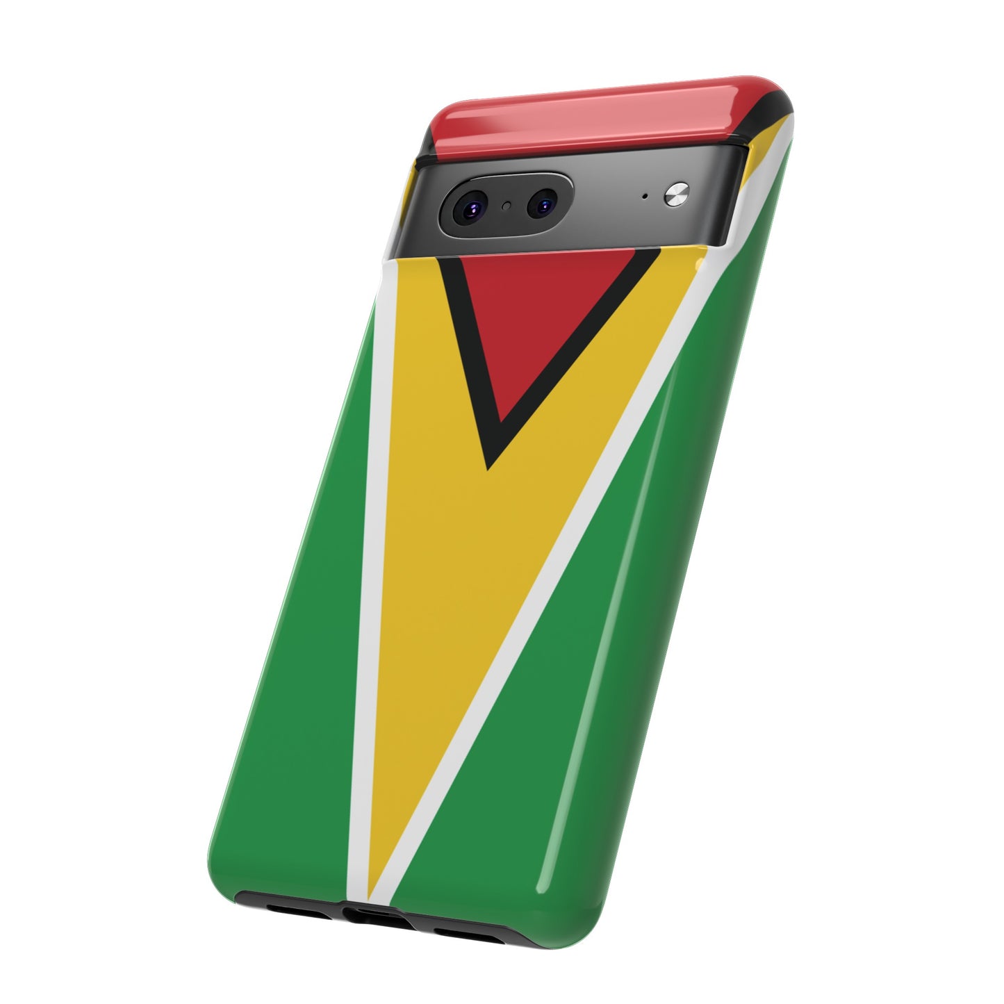 Guyana Flag Phone Case | iPhone 15 Plus/ Pro, 14, 13, 12| Google Pixel 7, Pro, 5| Samsung Galaxy S23 All Major Phone Models