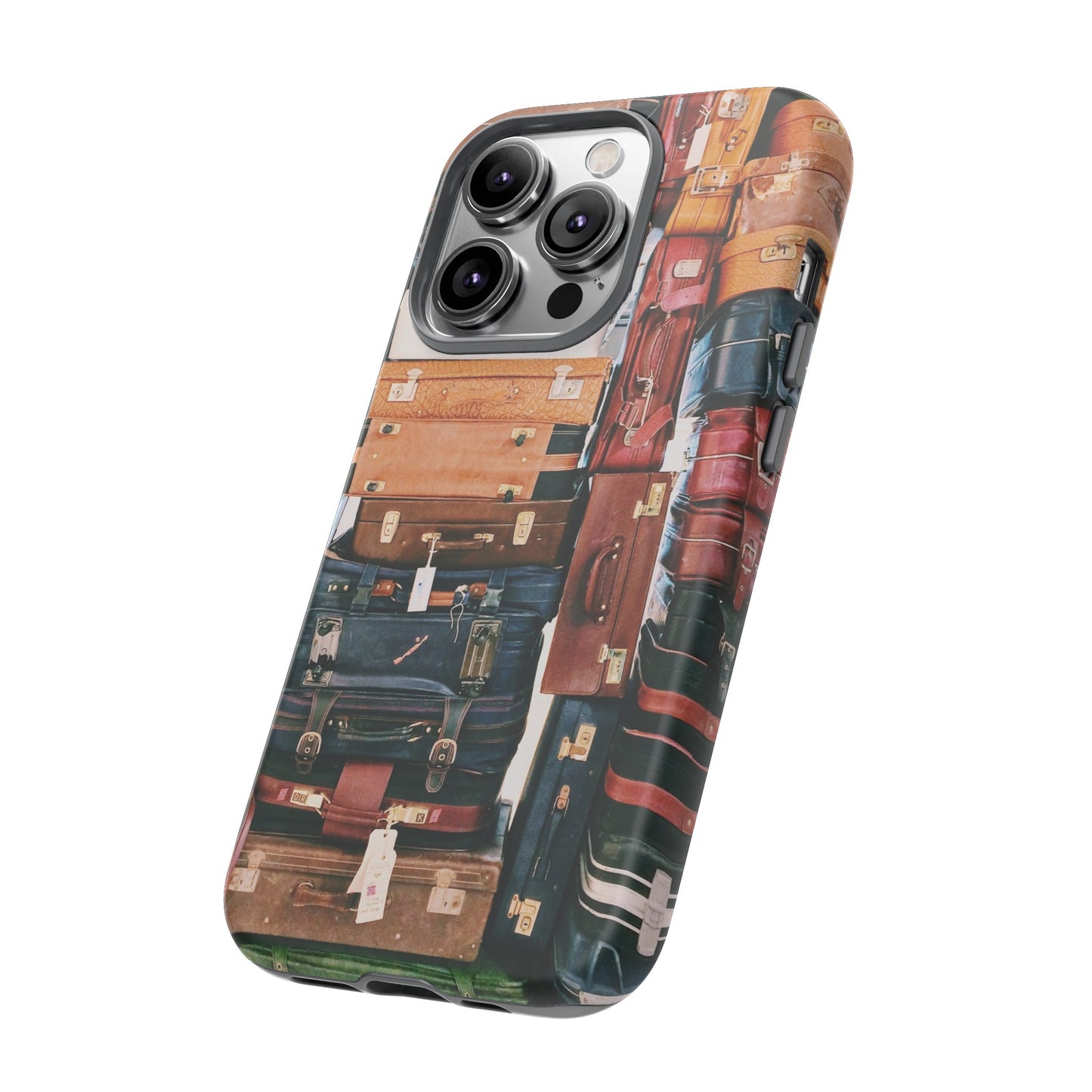 Suitcase Wallpaper Phone Case | iPhone 15 Plus/ Pro, 14, 13, 12| Google Pixel 7, Pro, 5| Samsung Galaxy S23 All Major Phone Models