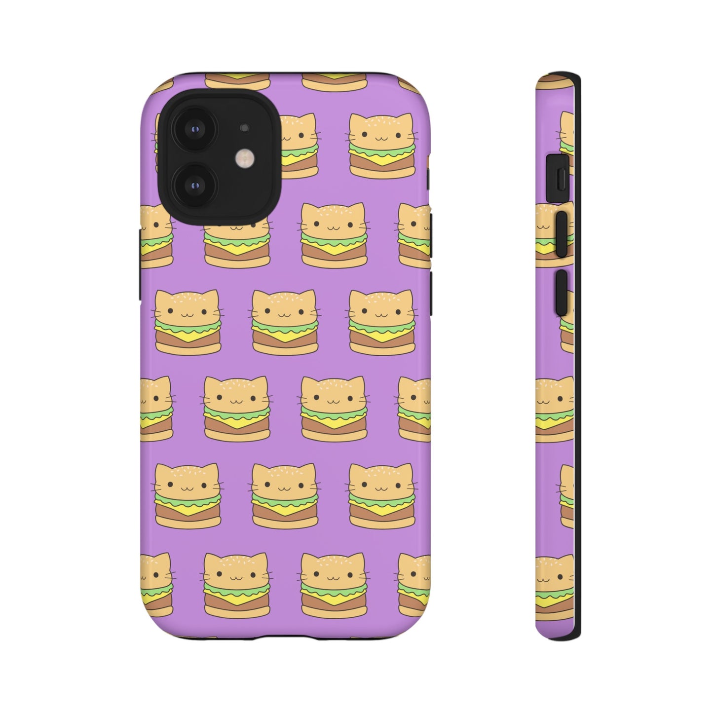 Cat Burger Phone Case | iPhone 15 Plus/ Pro, 14, 13, 12| Google Pixel 7, Pro, 5| Samsung Galaxy S23 All Major Phone Models