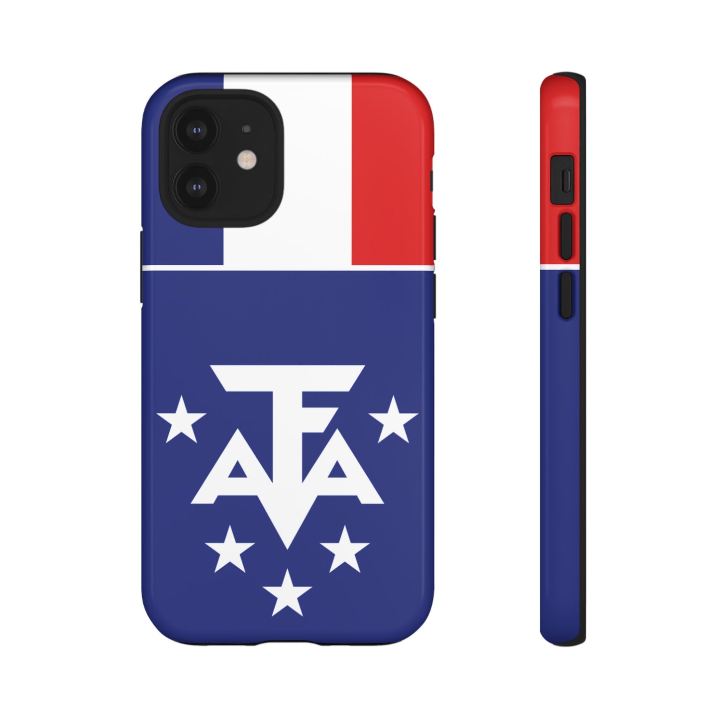 French Southern And Antarctic Lands Flag Phone Case | iPhone 15 Plus/ Pro, 14, 13, 12| Google Pixel 7, Pro, 5| Samsung Galaxy S23 All Major Phone Models