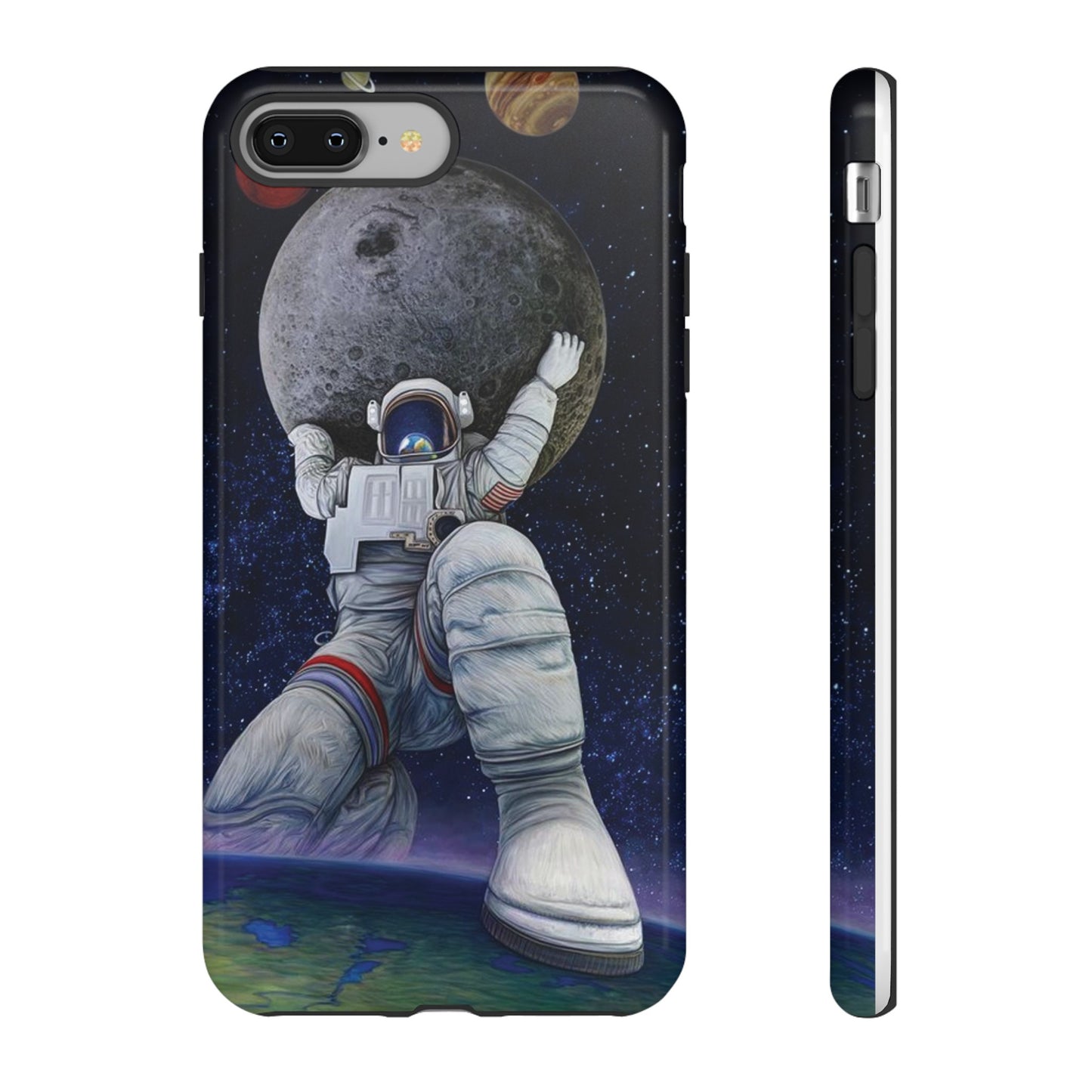 Astronaut Holding The Moon Phone Case | iPhone 15 Plus/ Pro, 14, 13, 12| Google Pixel 7, Pro, 5| Samsung Galaxy S23 All Major Phone Models