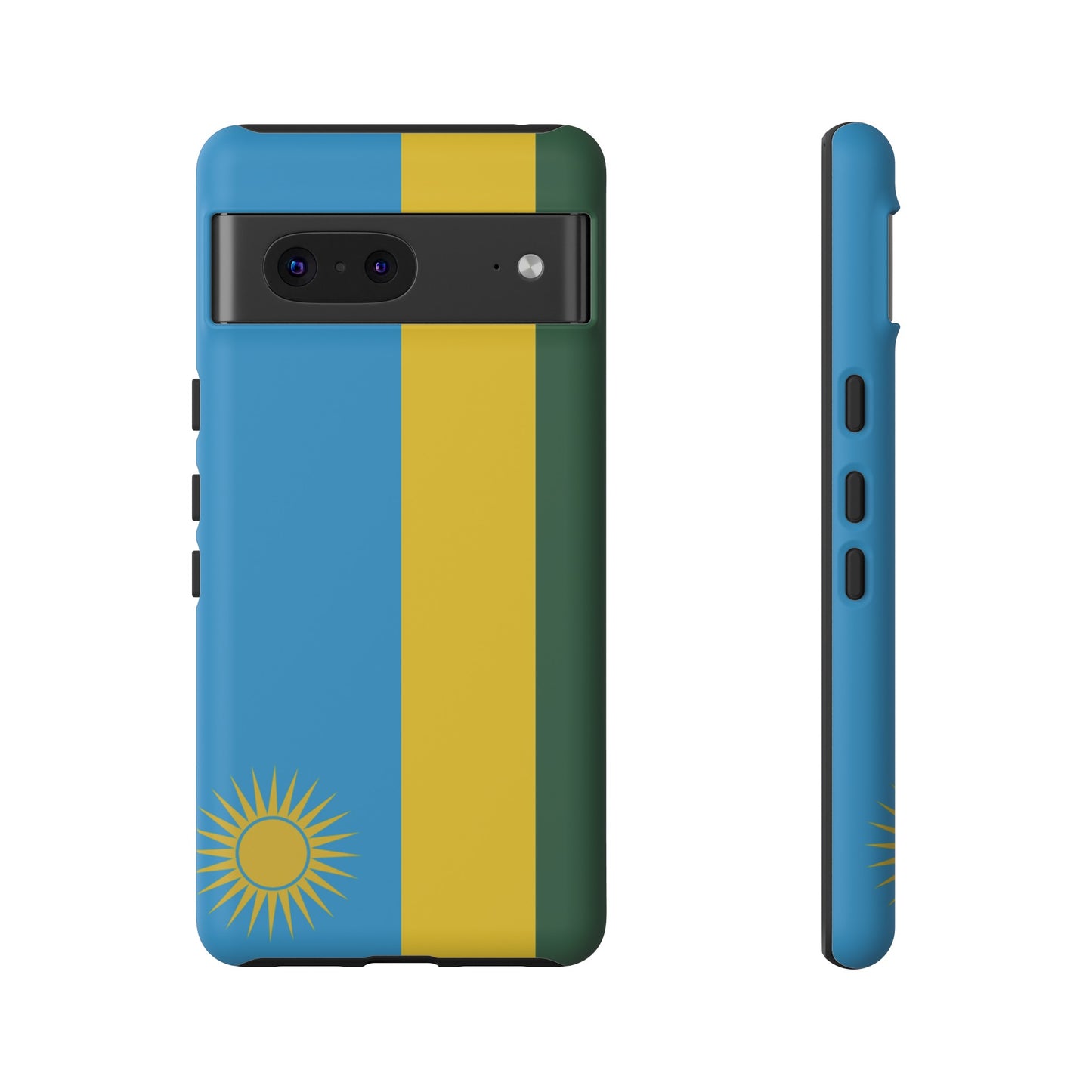 Rwanda Flag Phone Case | iPhone 15 Plus/ Pro, 14, 13, 12| Google Pixel 7, Pro, 5| Samsung Galaxy S23 All Major Phone Models