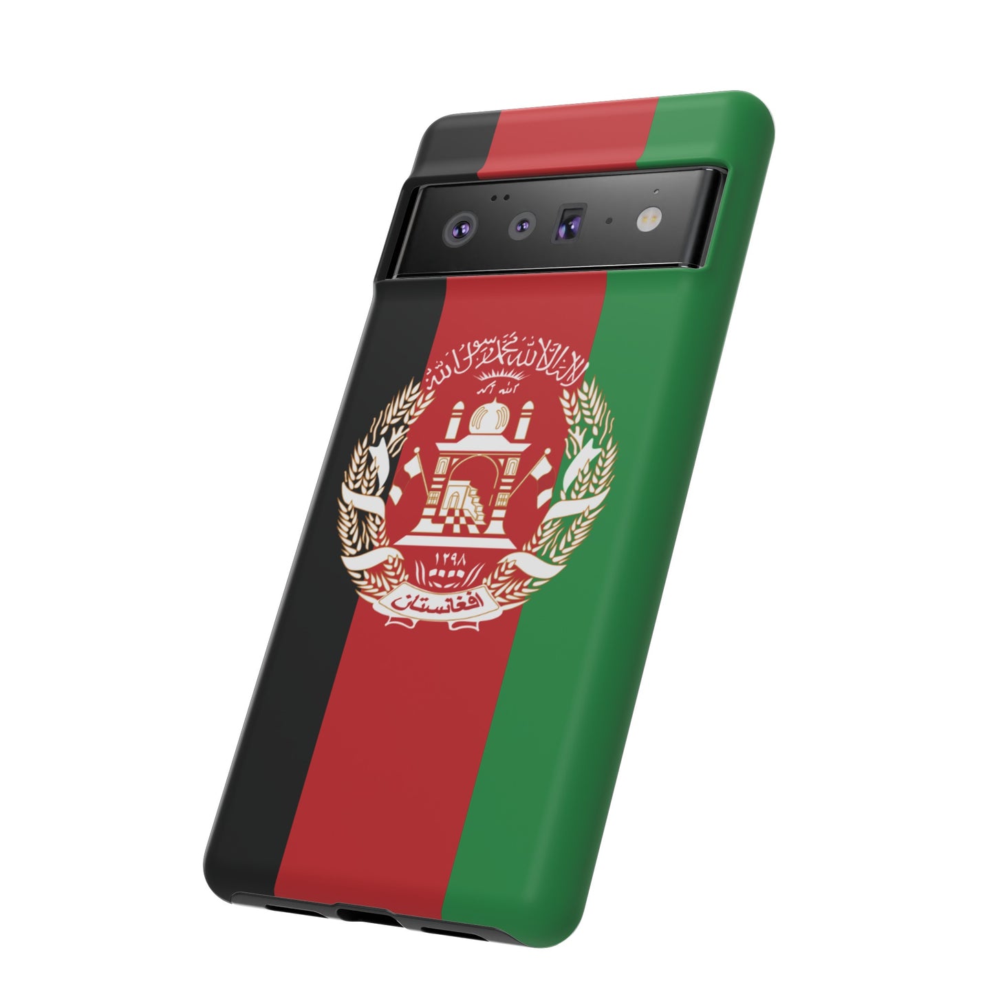 Afganistan Flag Phone Case | iPhone 15 Plus/ Pro, 14, 13, 12| Google Pixel 7, Pro, 5| Samsung Galaxy S23 All Major Phone Models