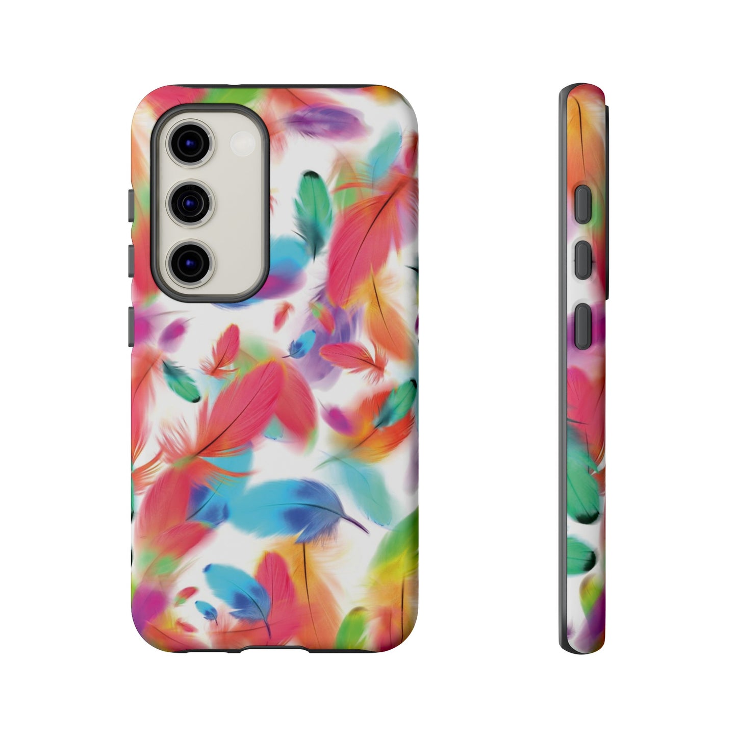 Feather Wallpaper Phone Case | iPhone 15 Plus/ Pro, 14, 13, 12| Google Pixel 7, Pro, 5| Samsung Galaxy S23 All Major Phone Models