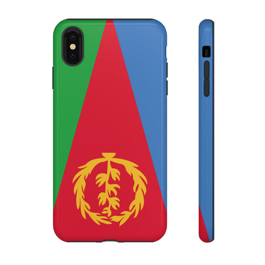 Eritrea Flag Phone Case |iPhone 15 Plus/ Pro, 14, 13, 12|Google Pixel 7, Pro, 5| Samsung Galaxy S23 All Major Phone Models